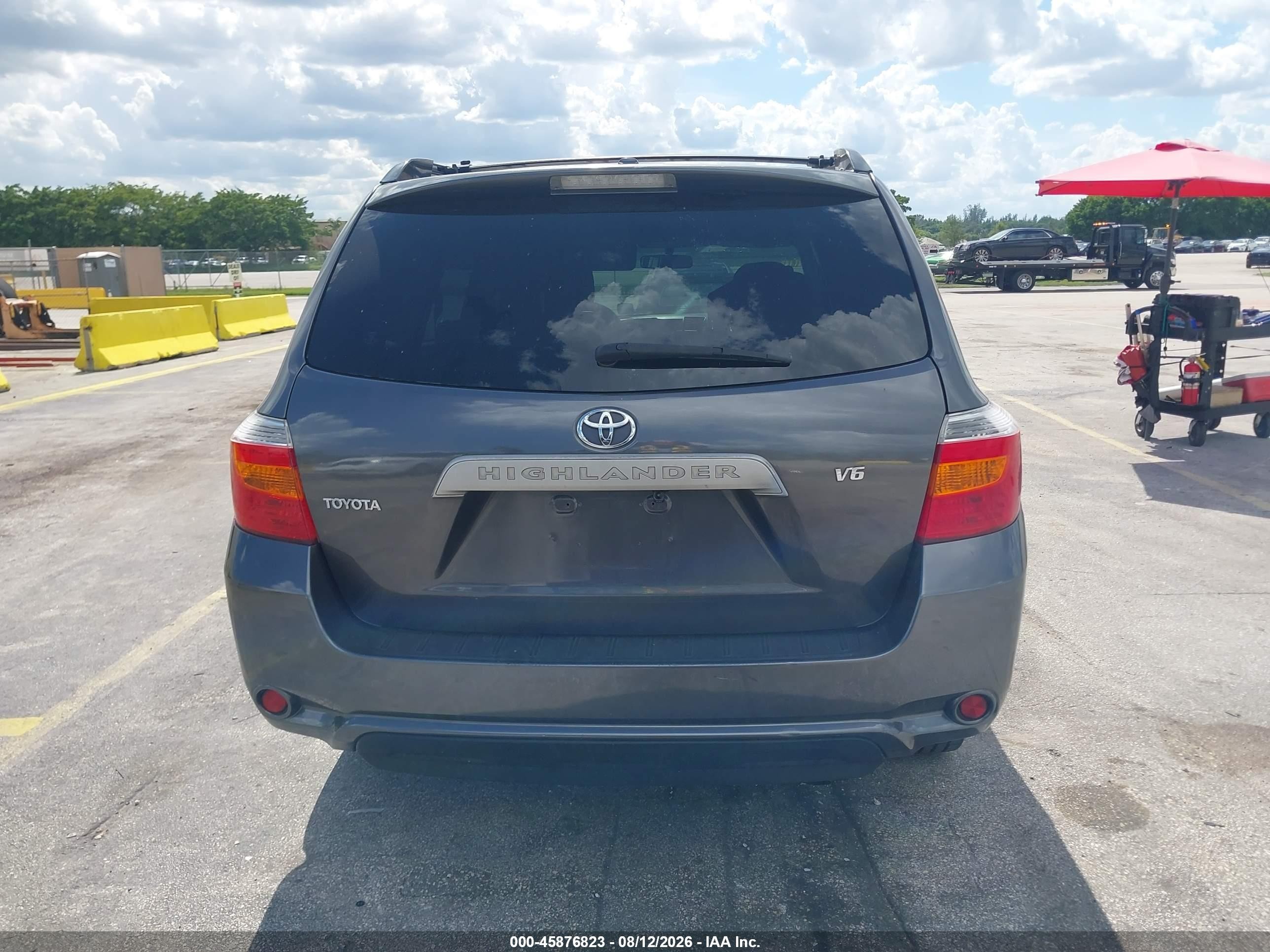 2009 Toyota Highlander   Gray vin: JTEDS41A492073072