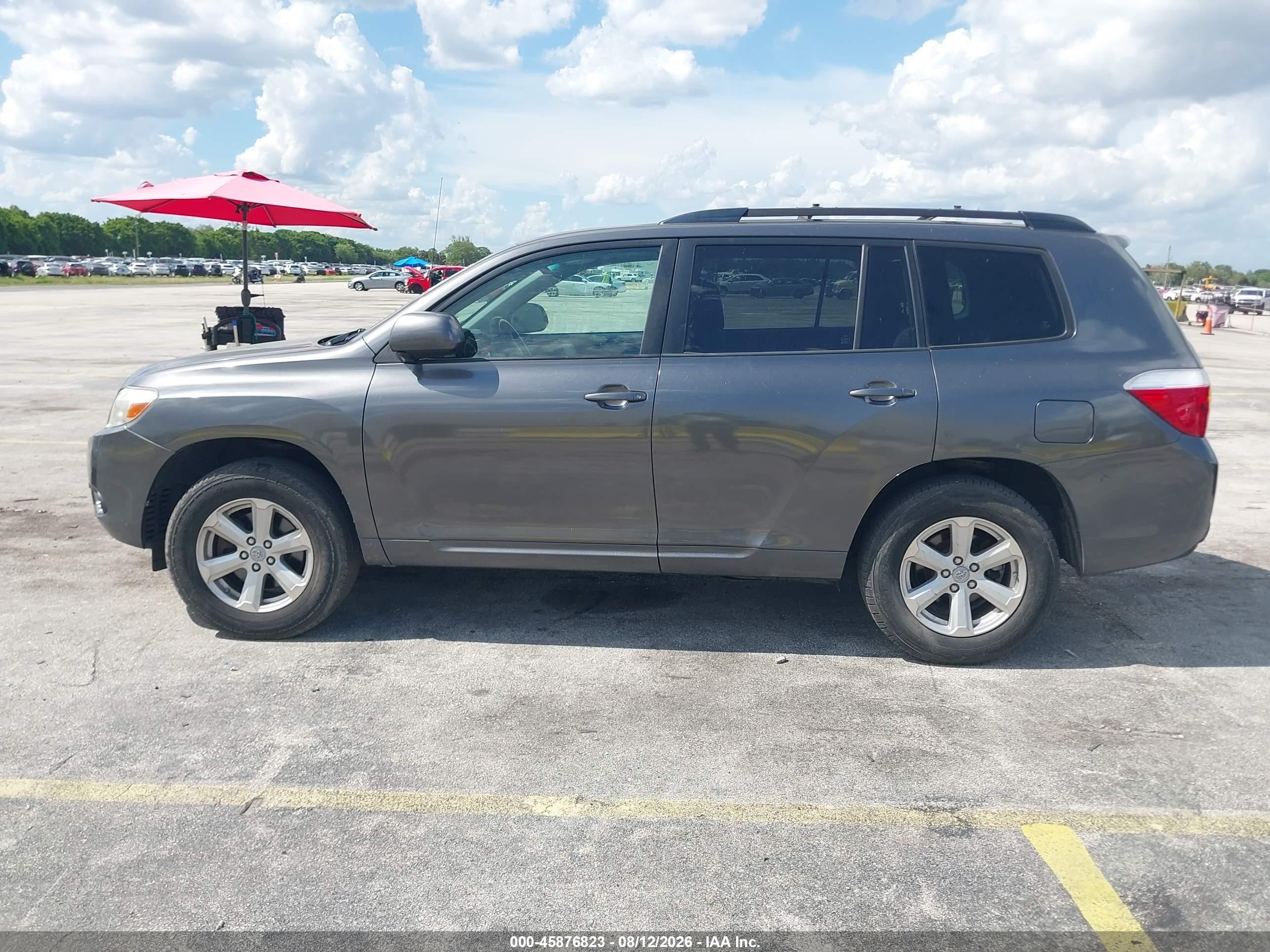 2009 Toyota Highlander   Gray vin: JTEDS41A492073072