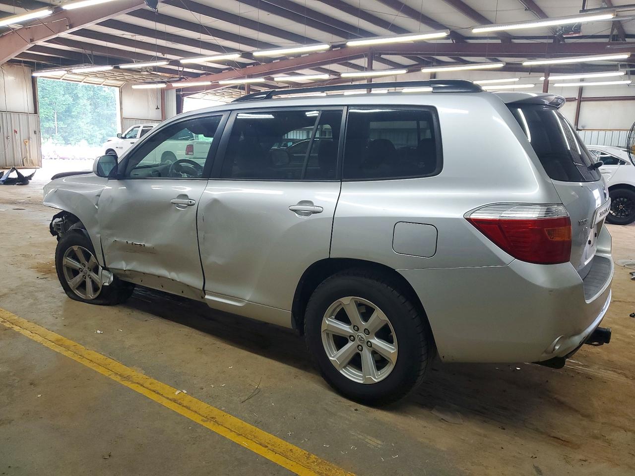 2009 Toyota Highlander Base Silver vin: JTEDS41A492081706
