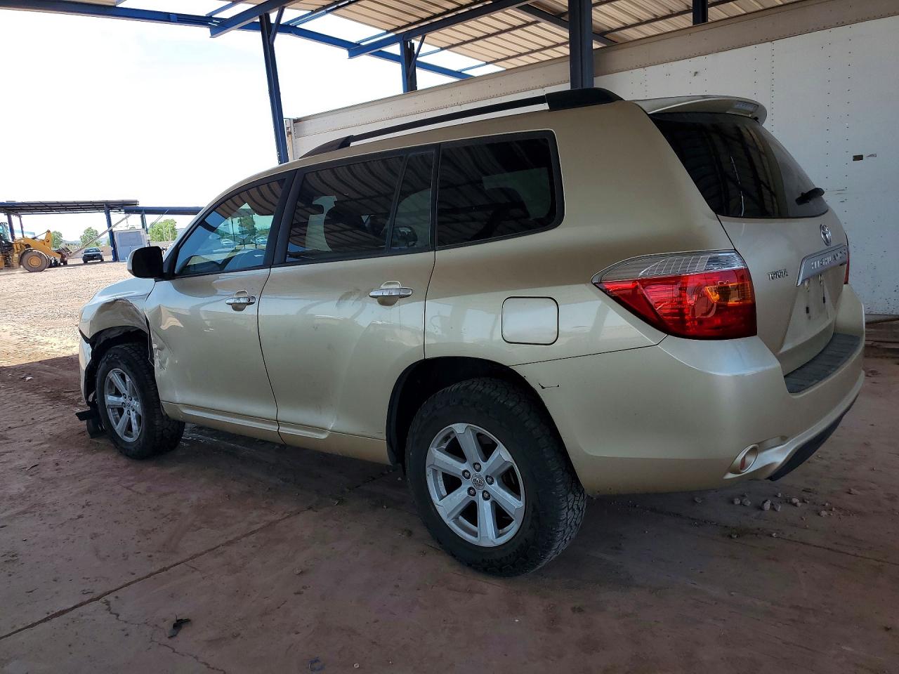 2008 Toyota Highlander Base Gold vin: JTEDS41A582019469