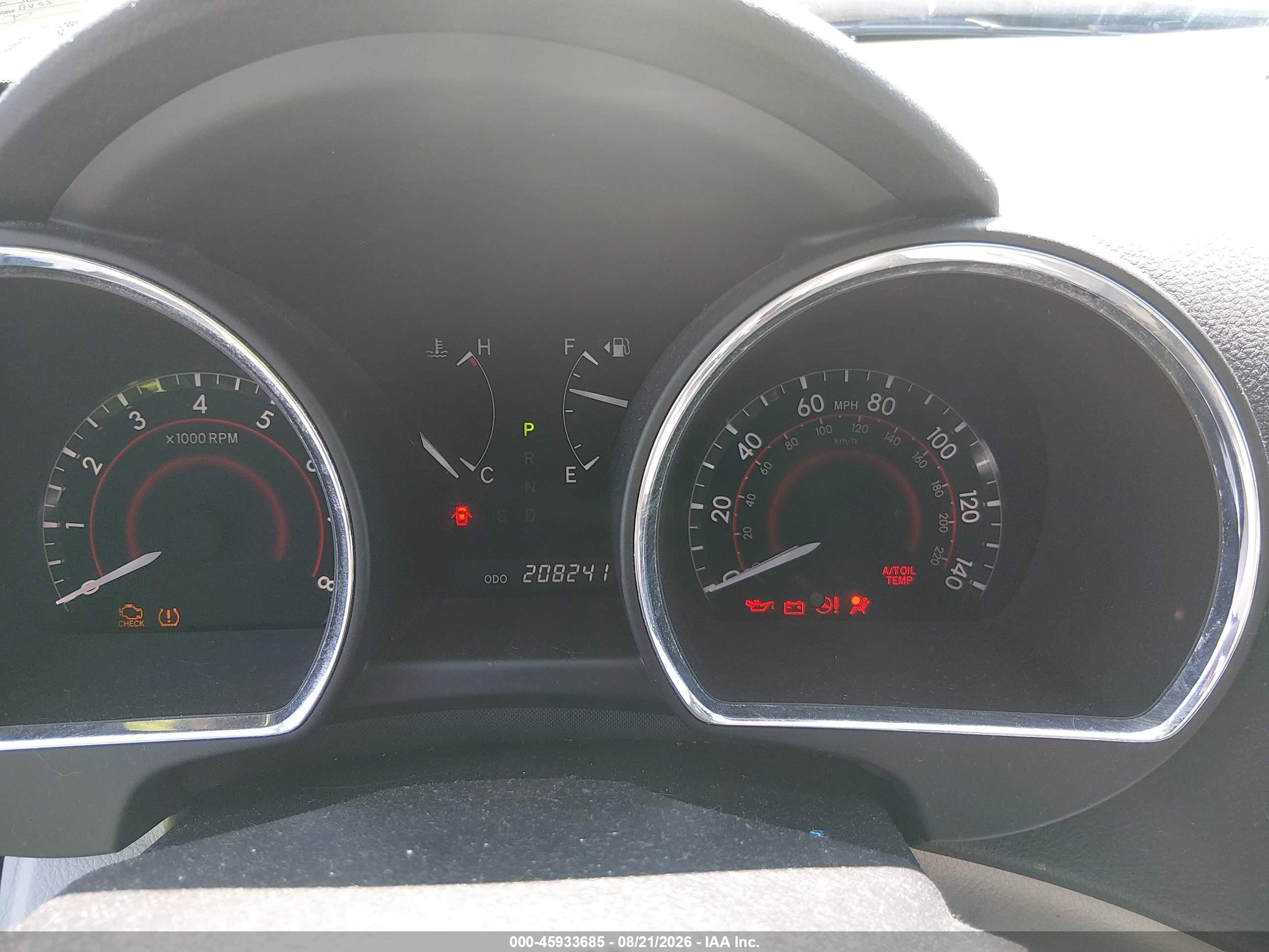 2008 Toyota Highlander   Blue vin: JTEDS41A582036210