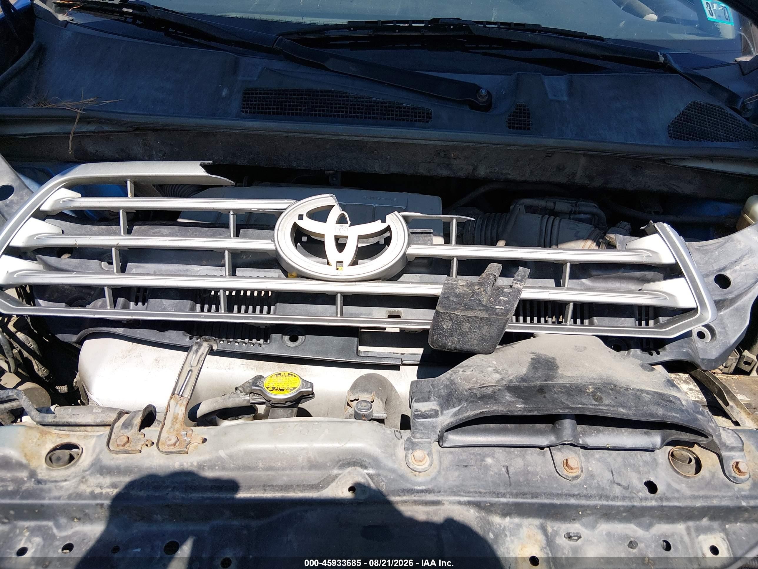 2008 Toyota Highlander   Blue vin: JTEDS41A582036210