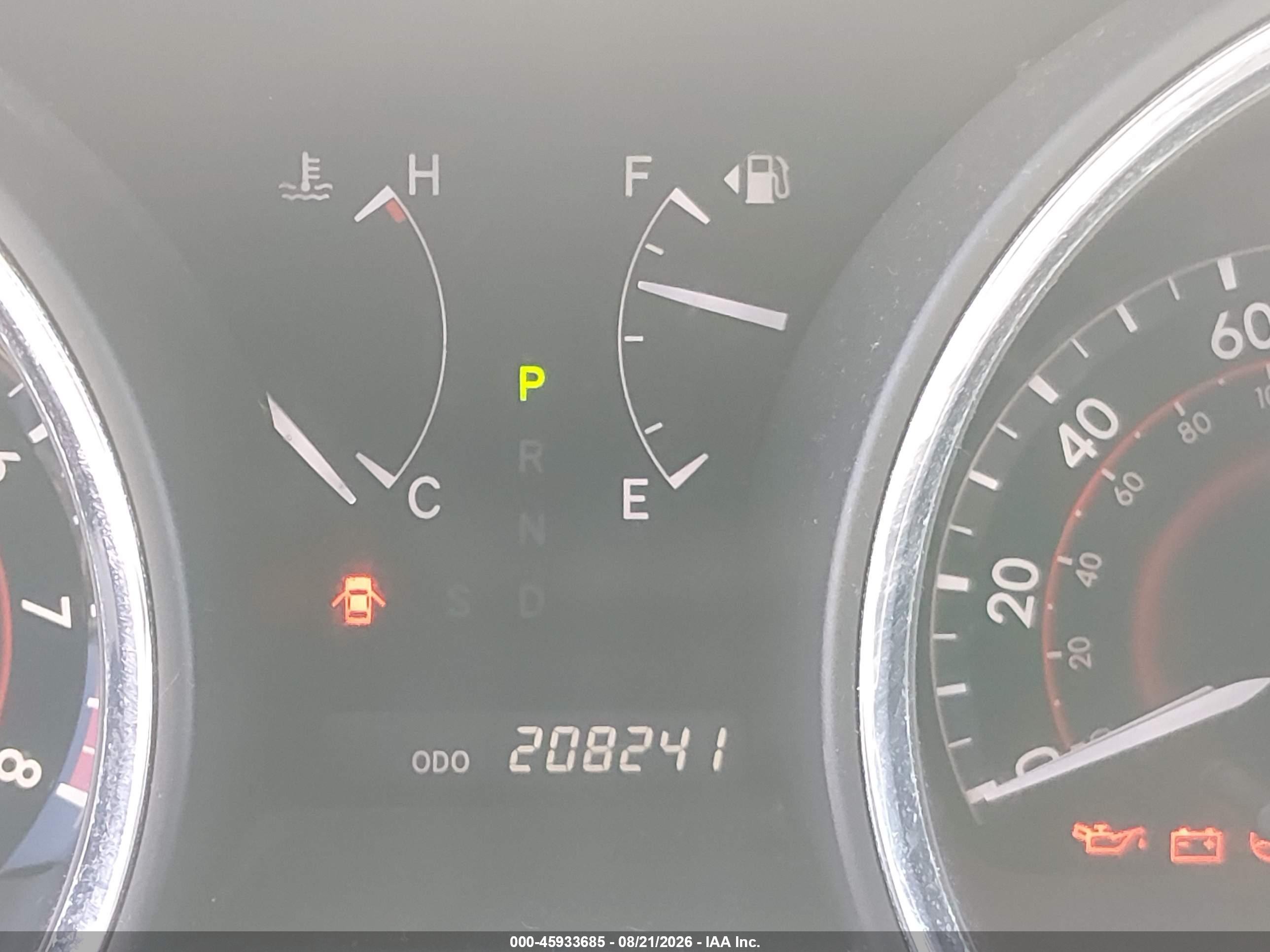 2008 Toyota Highlander   Blue vin: JTEDS41A582036210