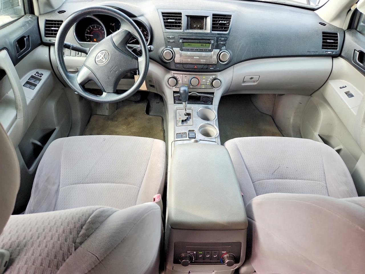2009 Toyota Highlander Base Gray vin: JTEDS41A592070584