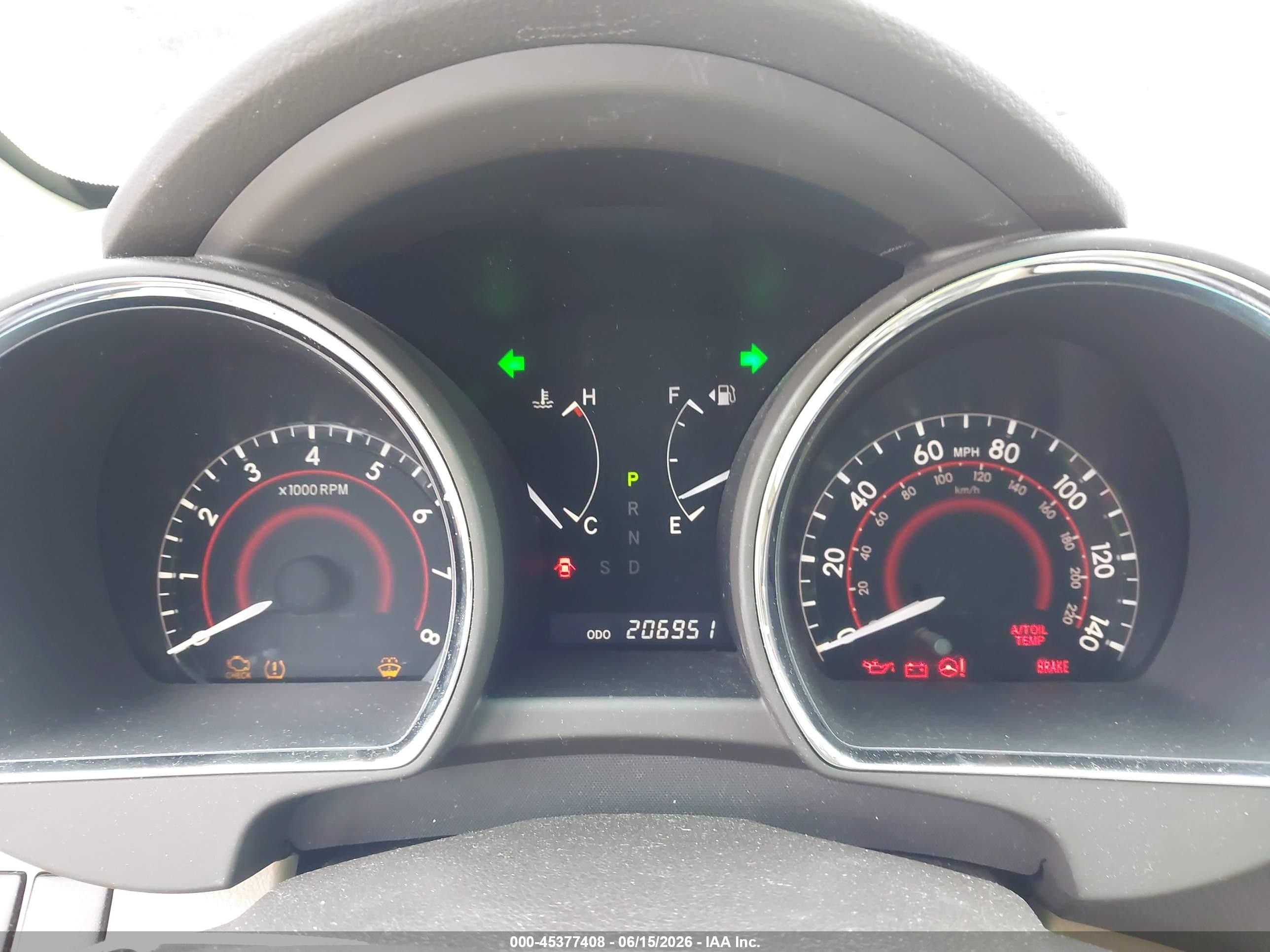 2008 Toyota Highlander   White vin: JTEDS41A682068275