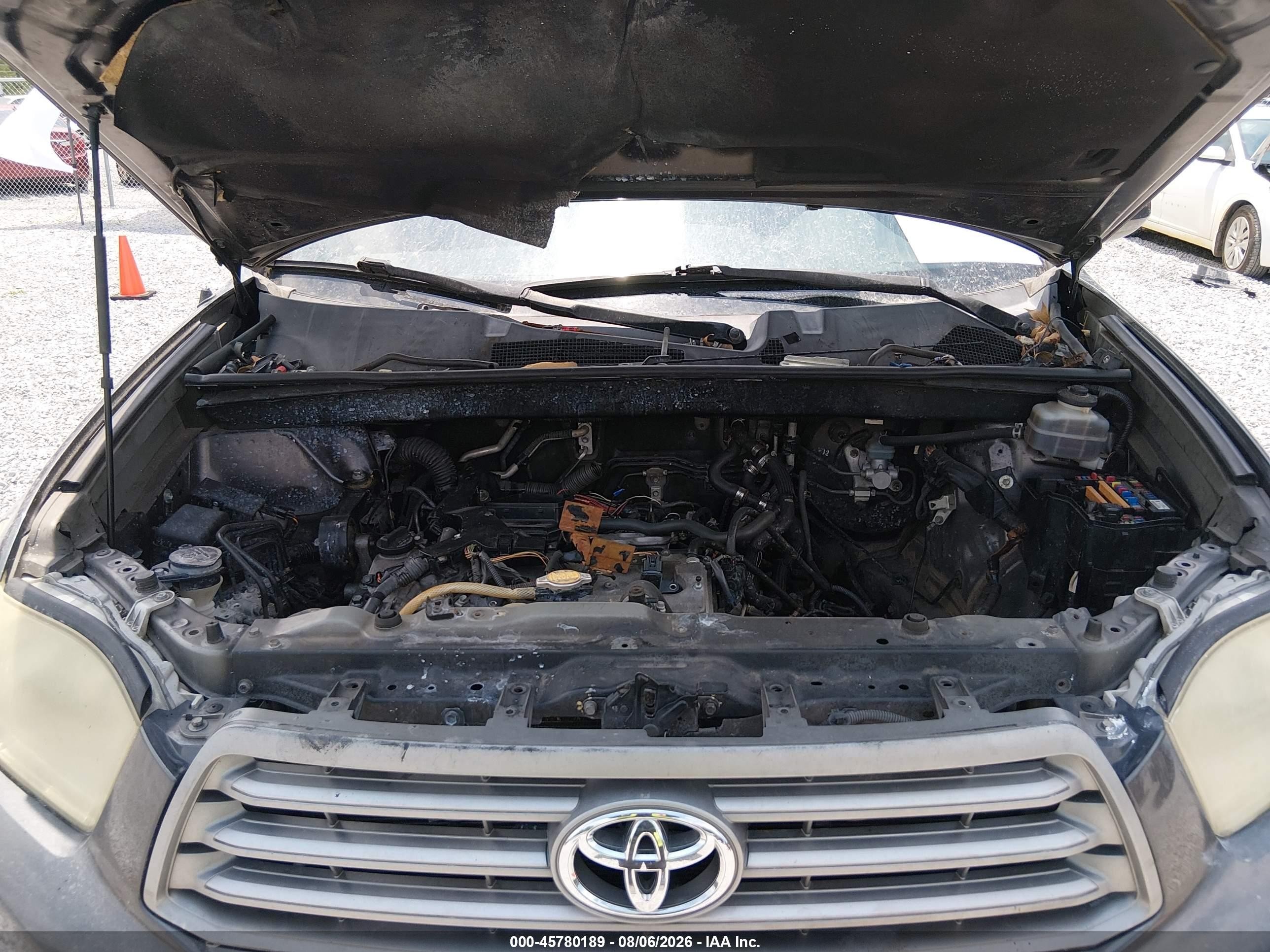 2009 Toyota Highlander   Gray vin: JTEDS41A692080055