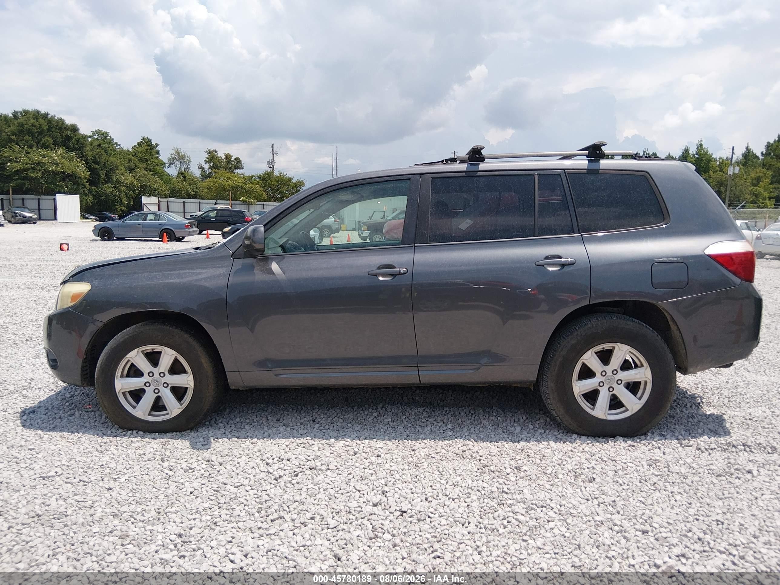 2009 Toyota Highlander   Gray vin: JTEDS41A692080055