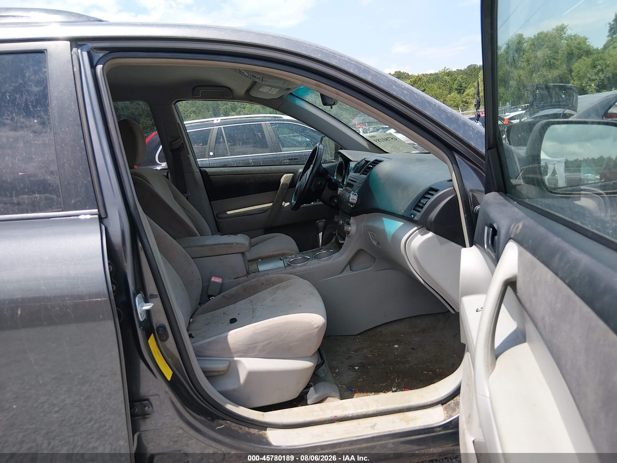 2009 Toyota Highlander   Gray vin: JTEDS41A692080055