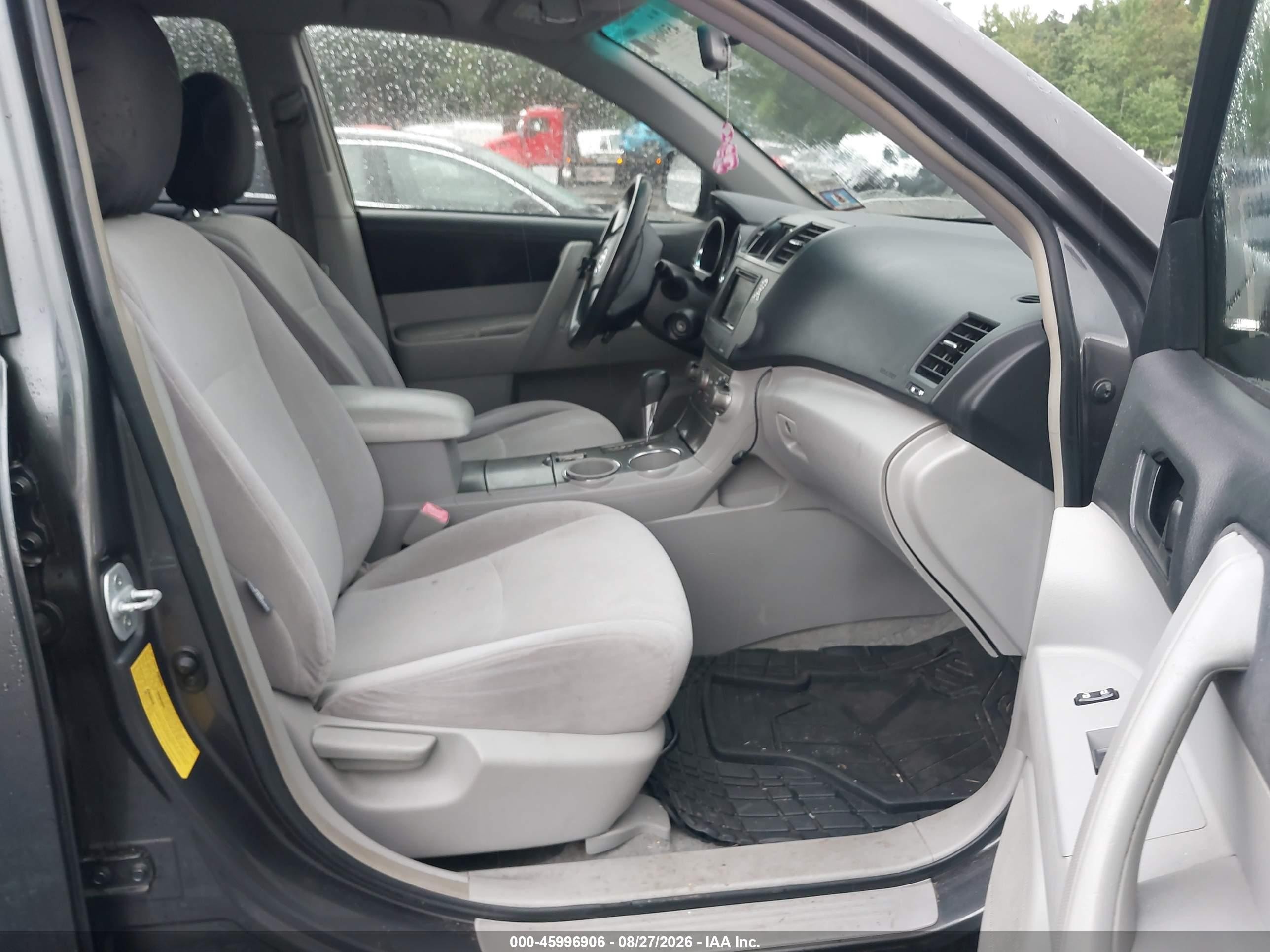 2008 Toyota Highlander   Gray vin: JTEDS41A782008537
