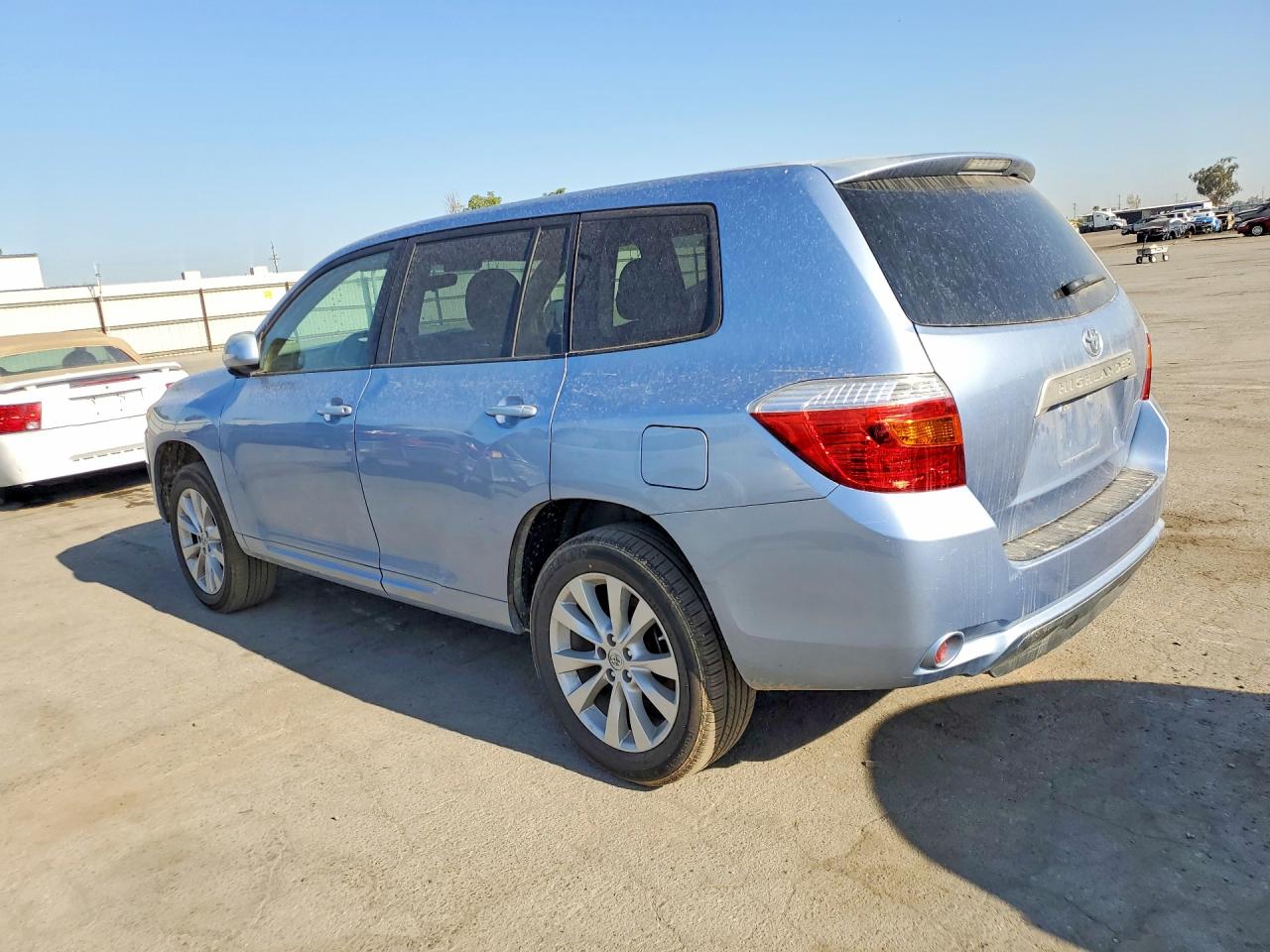 2008 Toyota Highlander Base Синий vin: JTEDS41A782012054