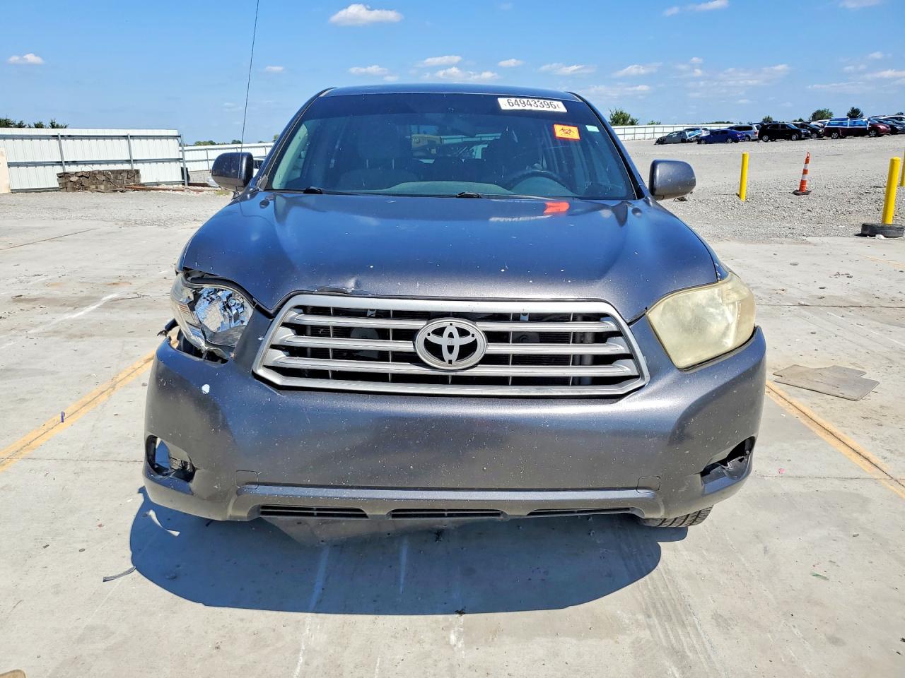 2008 Toyota Highlander Base Серый vin: JTEDS41A882007297