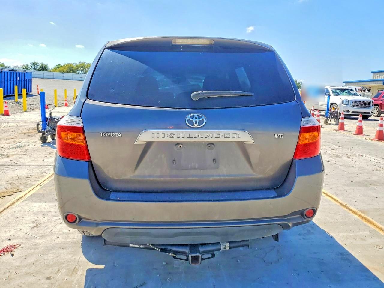 2008 Toyota Highlander Base Серый vin: JTEDS41A882007297