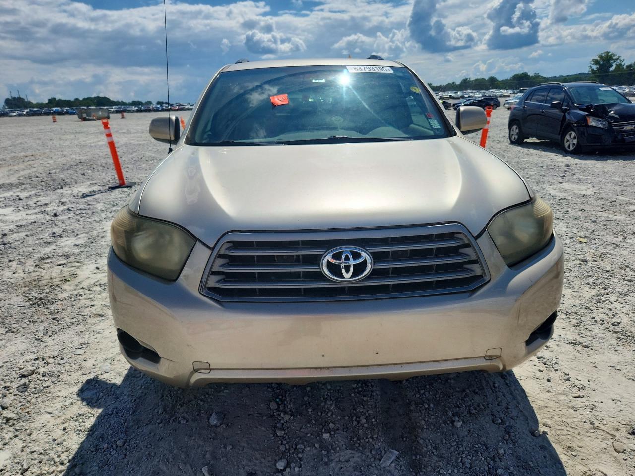 2009 Toyota Highlander Base Gold vin: JTEDS41A892082003