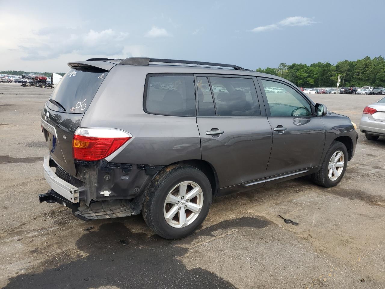 2009 Toyota Highlander Gray vin: JTEDS41A892085967