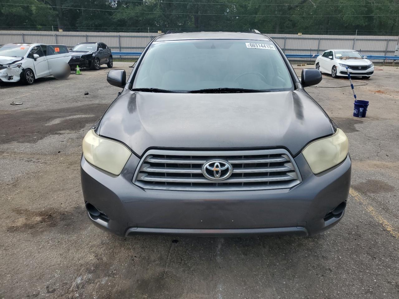 2009 Toyota Highlander Gray vin: JTEDS41A892085967