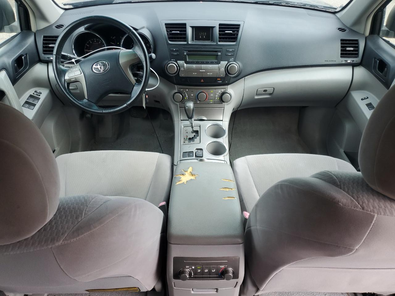 2009 Toyota Highlander Gray vin: JTEDS41A892085967