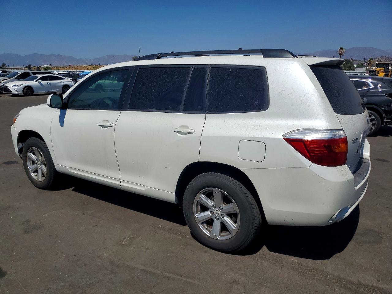 2009 Toyota Highlander Base Белый vin: JTEDS41A892092806