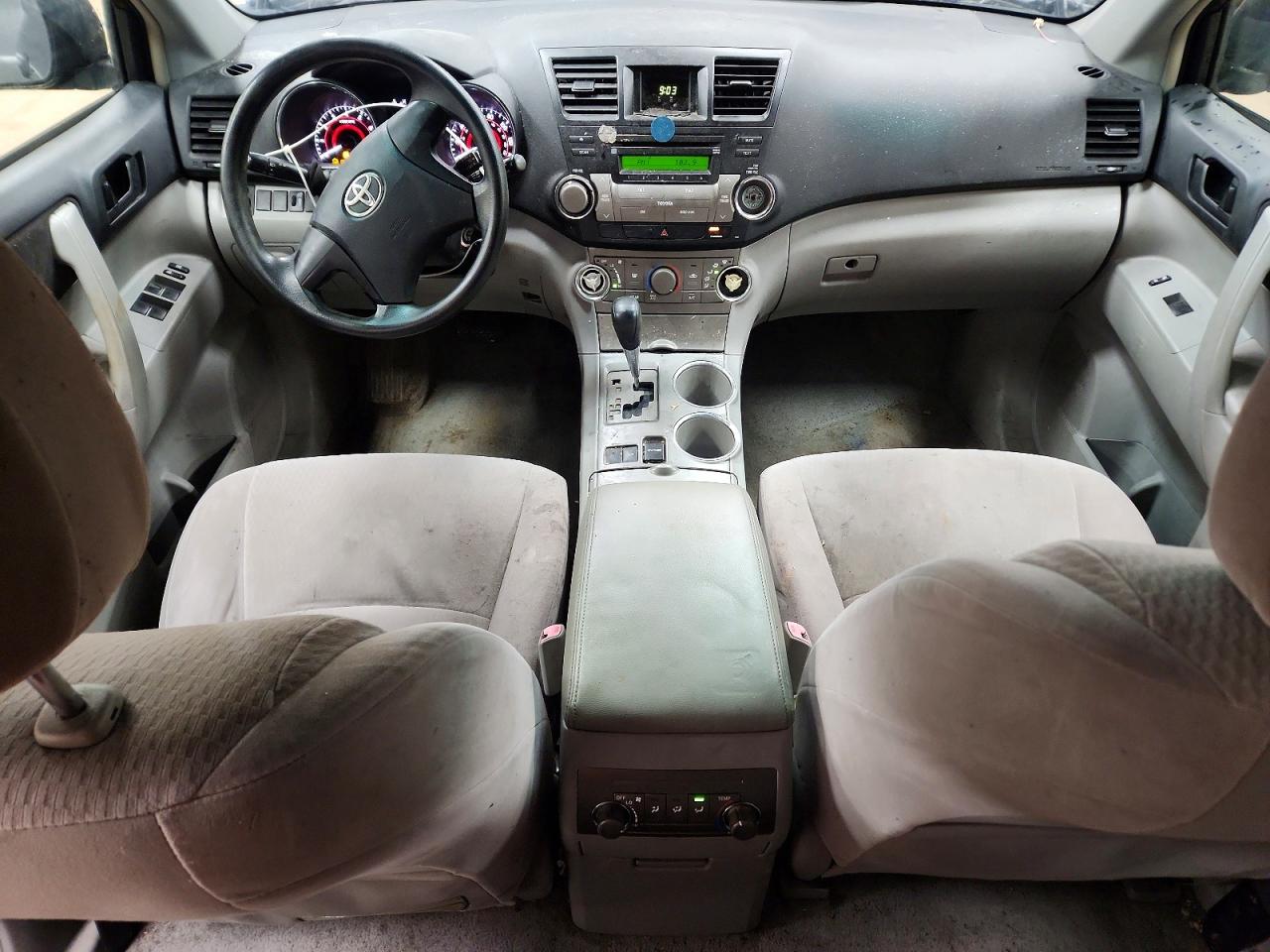 2008 Toyota Highlander Base Gray vin: JTEDS41A982019720
