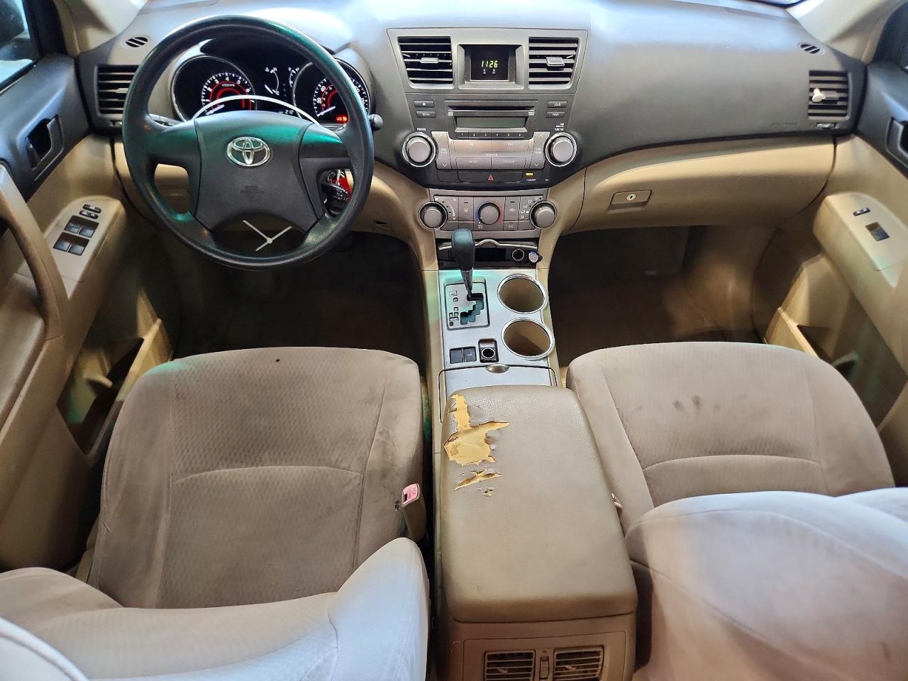 2008 Toyota Highlander Base Gray vin: JTEDS41A982048179