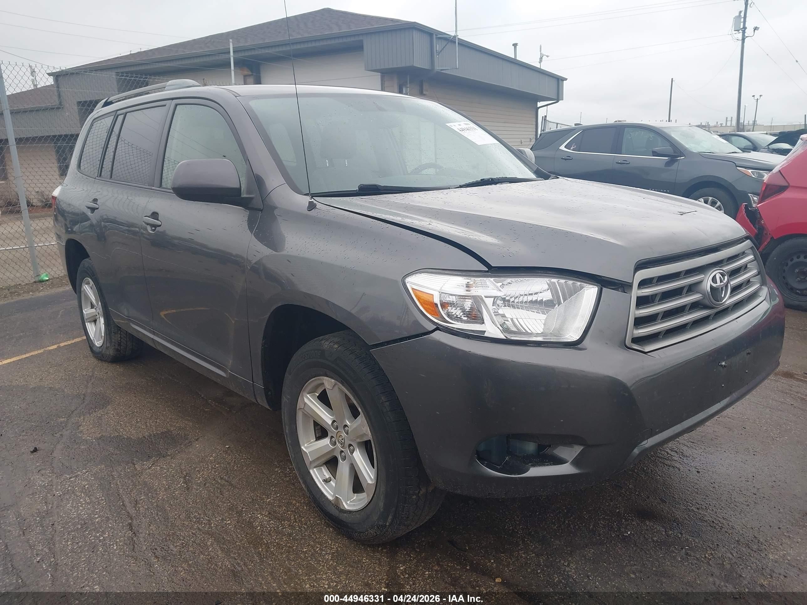 2009 Toyota Highlander   Gray vin: JTEDS41A992088540