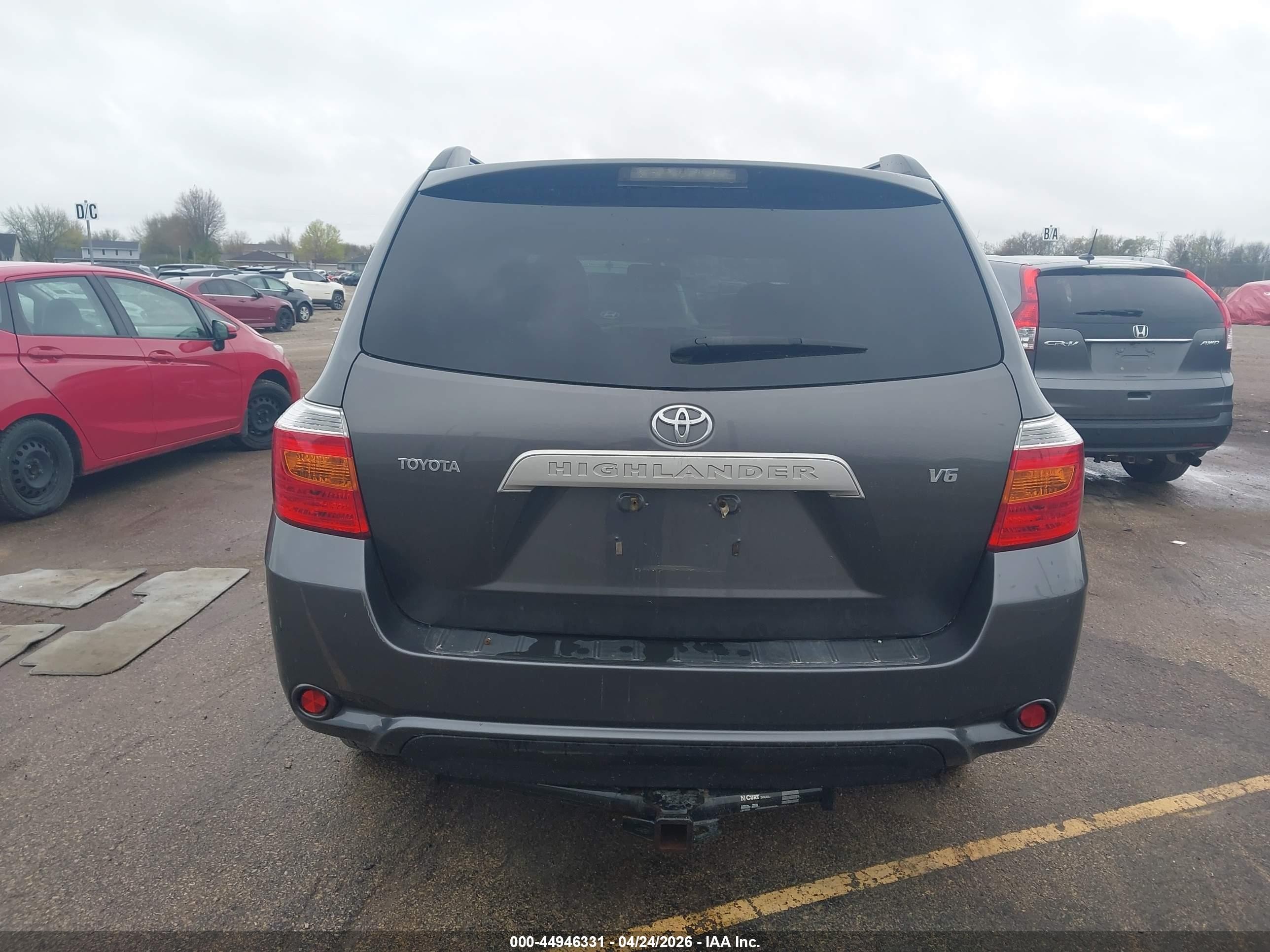 2009 Toyota Highlander   Gray vin: JTEDS41A992088540