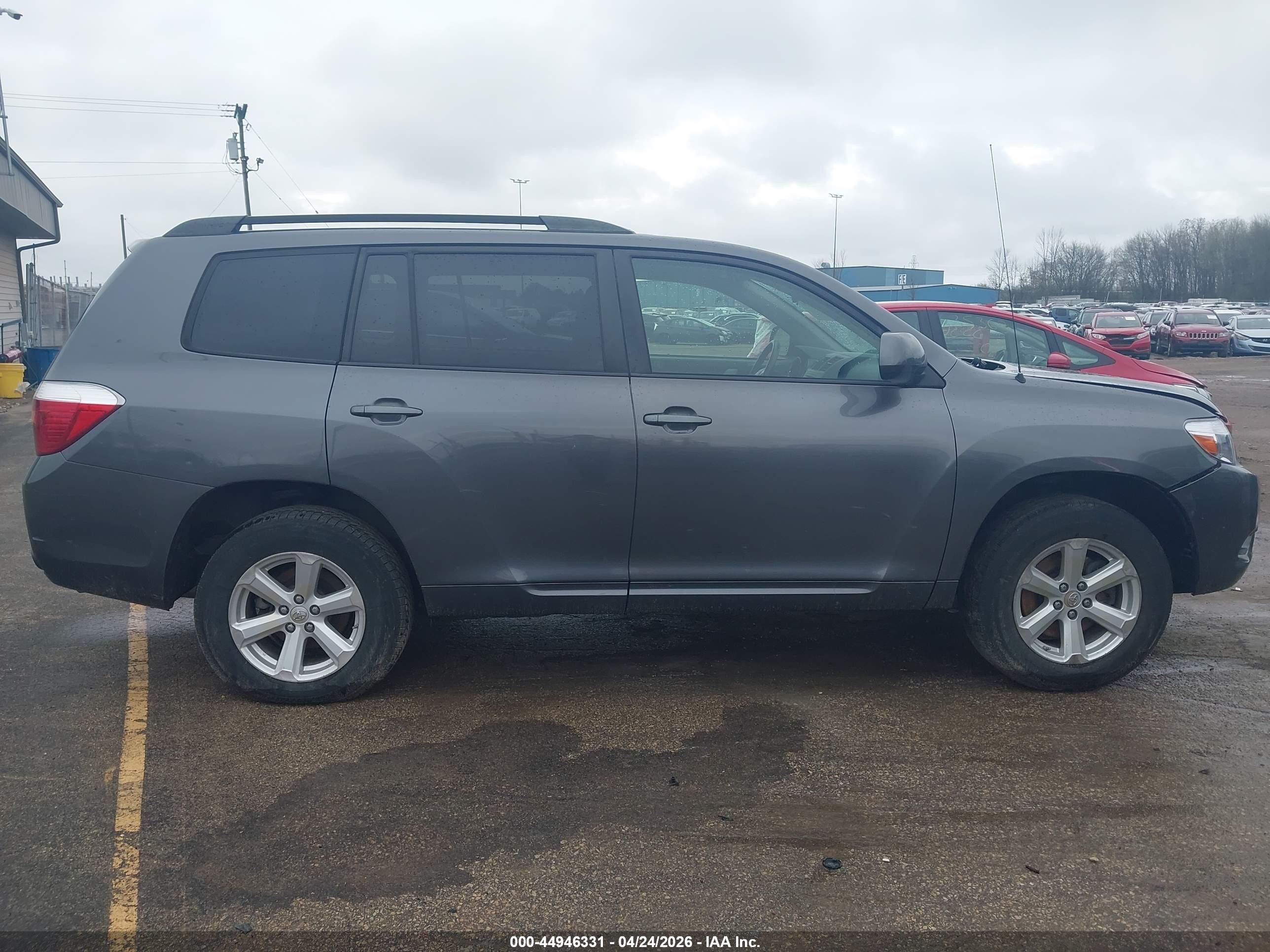 2009 Toyota Highlander   Gray vin: JTEDS41A992088540