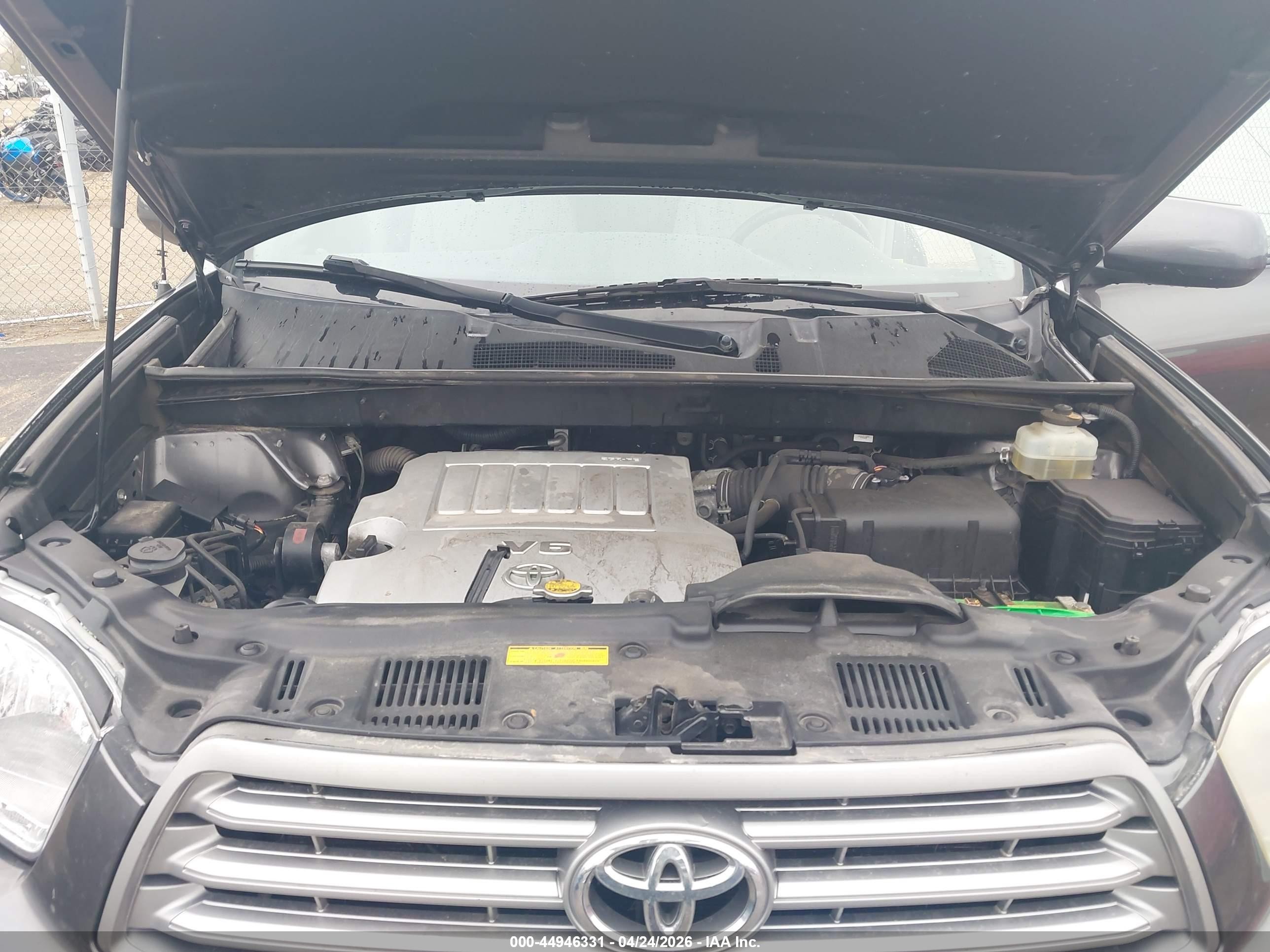 2009 Toyota Highlander   Gray vin: JTEDS41A992088540