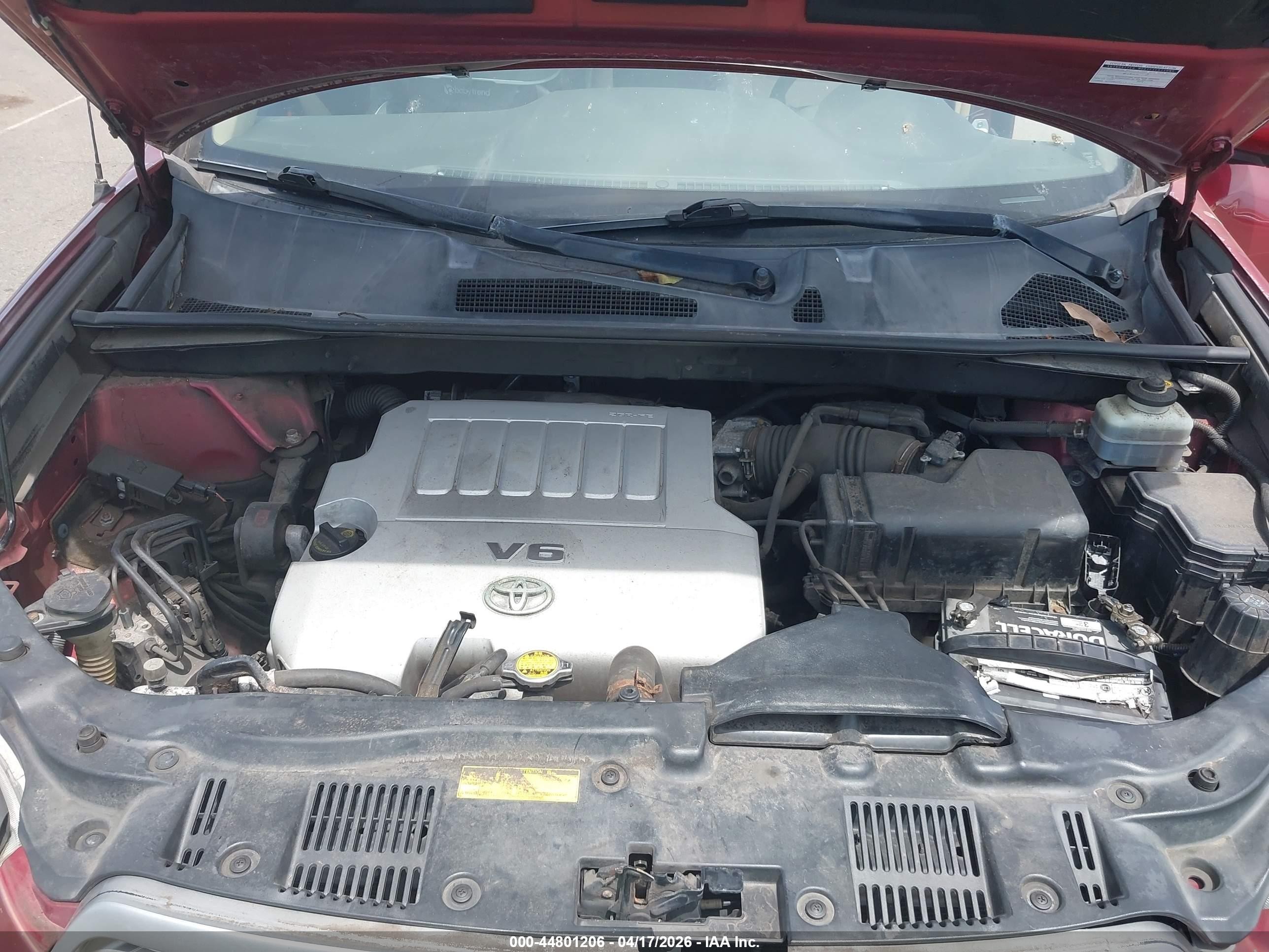 2008 Toyota Highlander   Red vin: JTEDS41AX82004319
