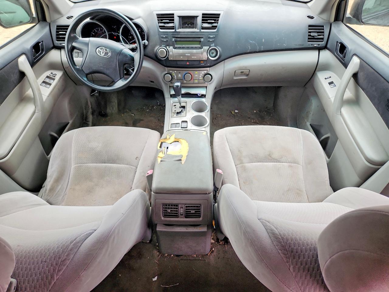 2008 Toyota Highlander Base Gray vin: JTEDS41AX82008080