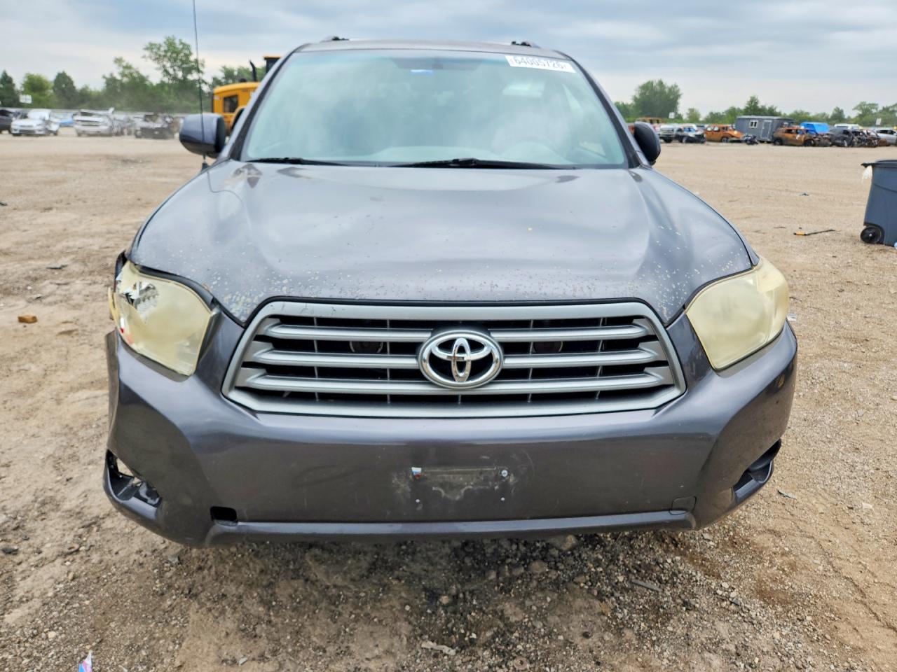 2008 Toyota Highlander Base Gray vin: JTEDS41AX82008080