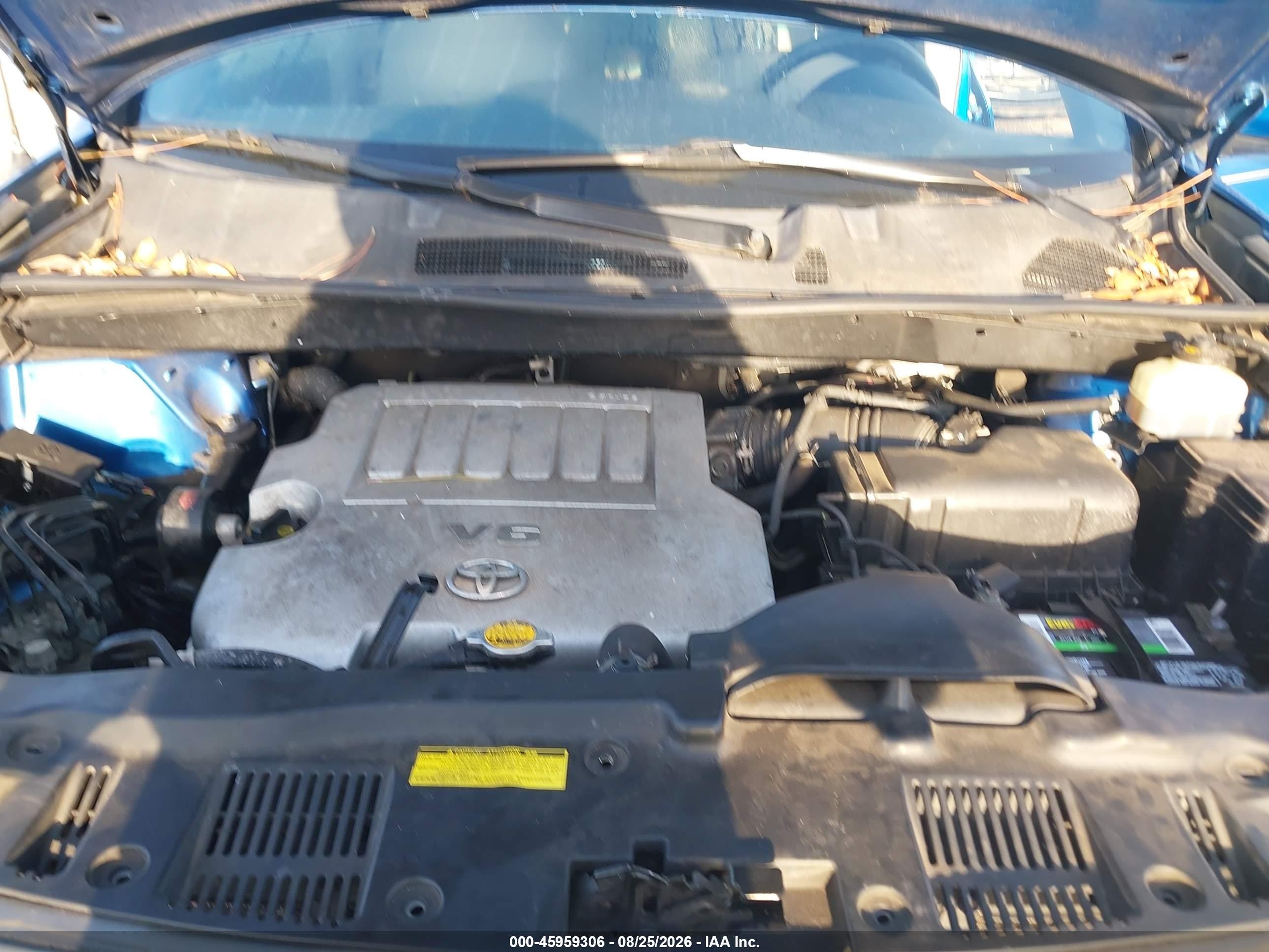 2008 Toyota Highlander   Blue vin: JTEDS41AX82010153