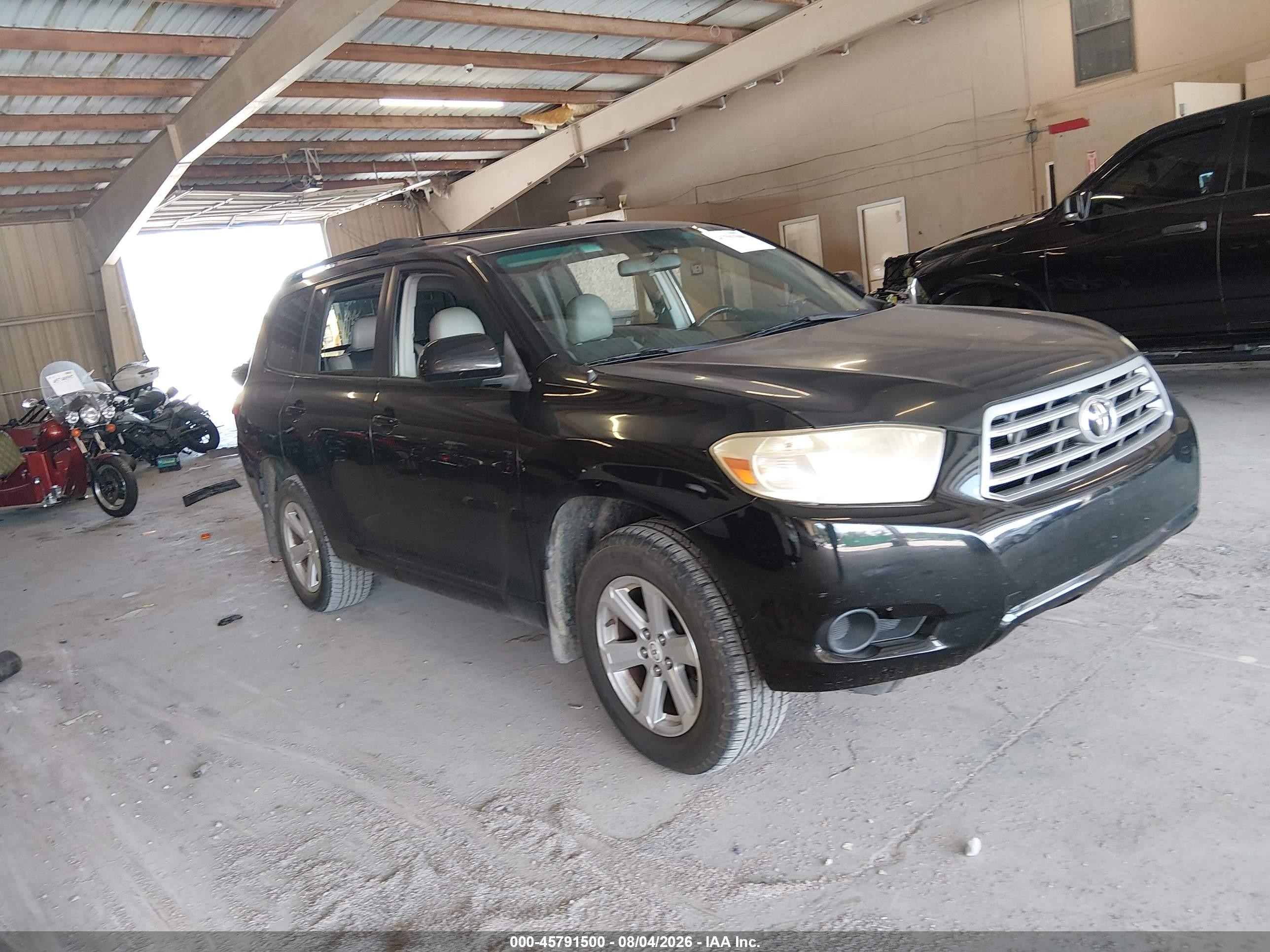 2009 Toyota Highlander   Black vin: JTEDS41AX92088241