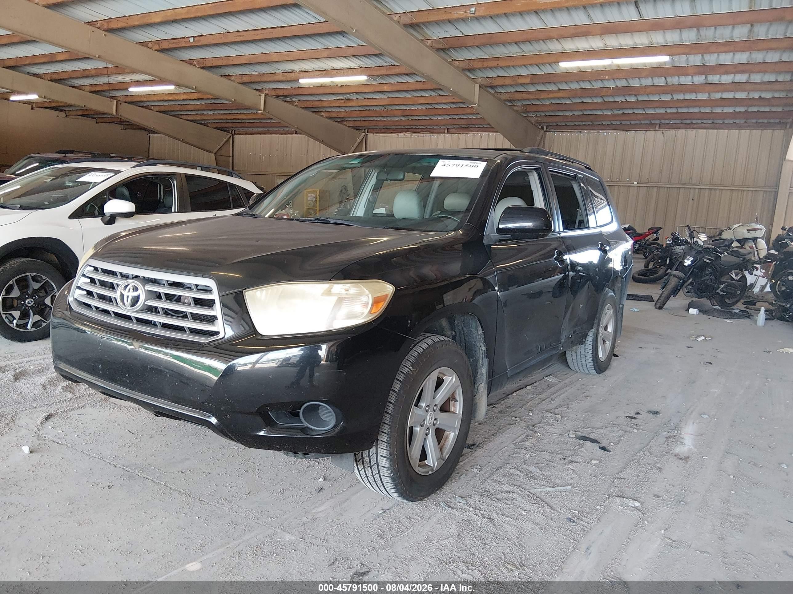 2009 Toyota Highlander   Black vin: JTEDS41AX92088241