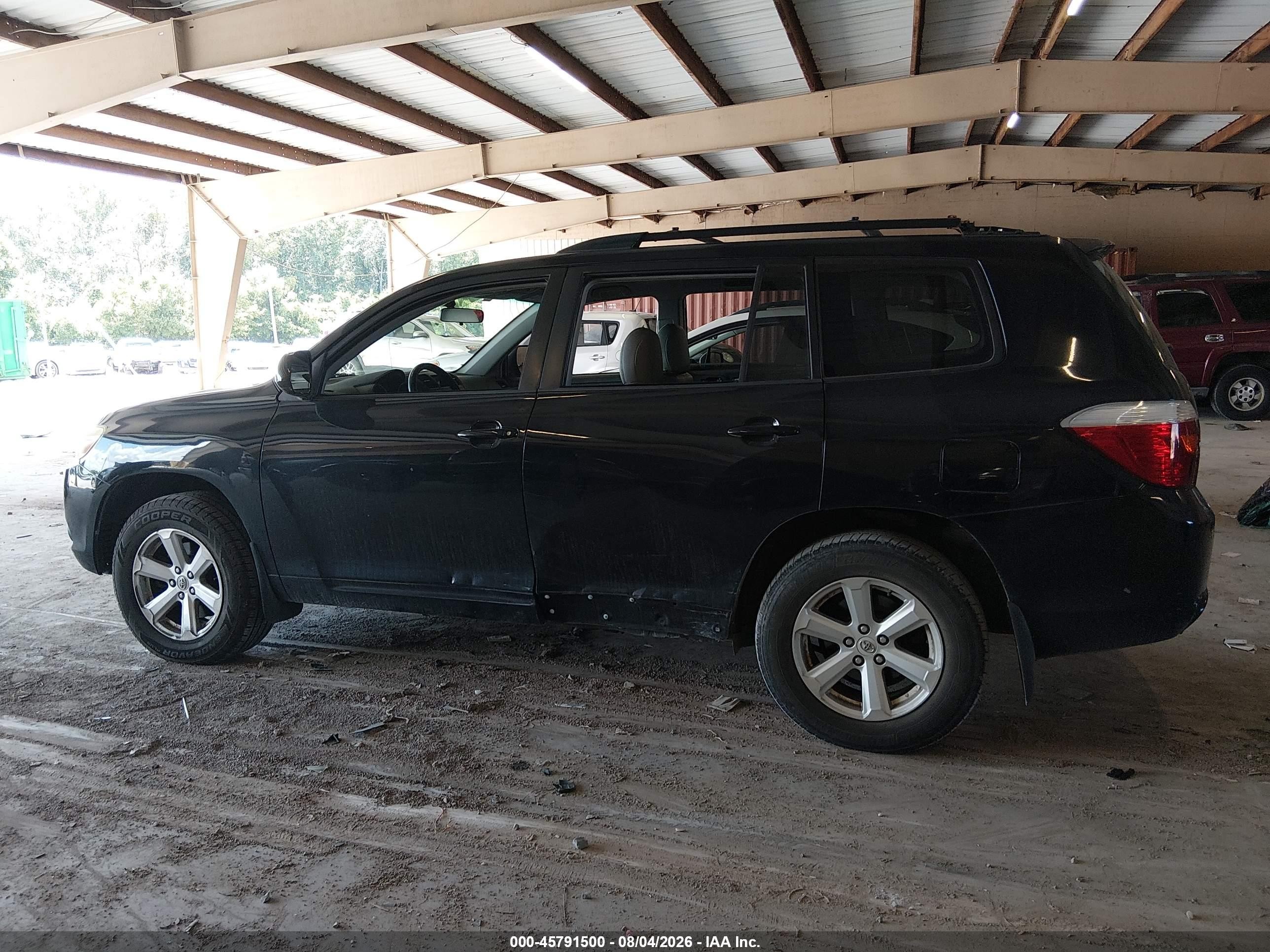 2009 Toyota Highlander   Black vin: JTEDS41AX92088241