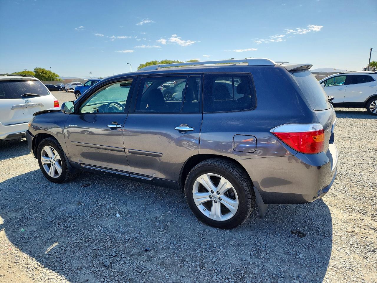 2008 Toyota Highlander Limited Gray vin: JTEDS42A182003977