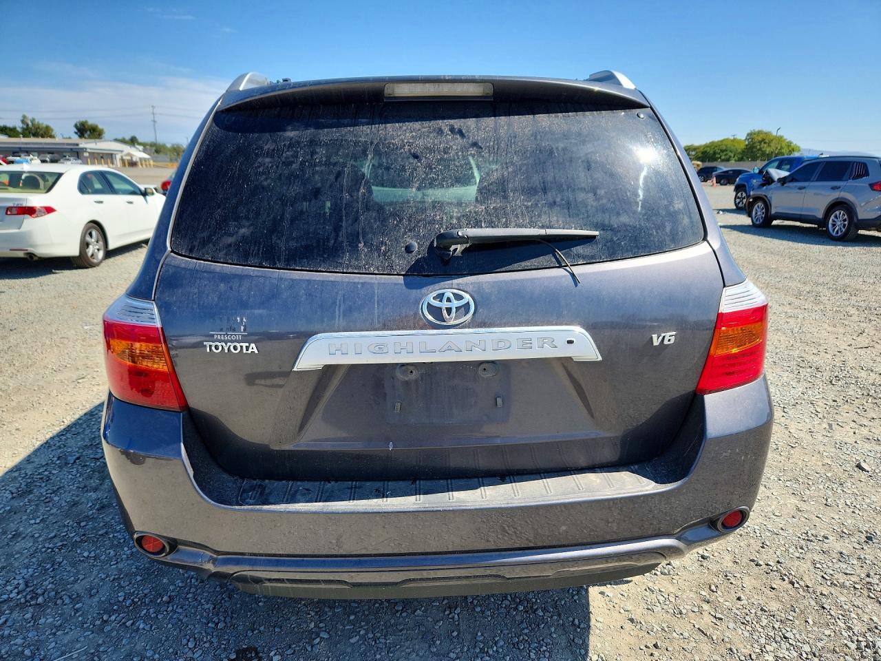2008 Toyota Highlander Limited Gray vin: JTEDS42A182003977