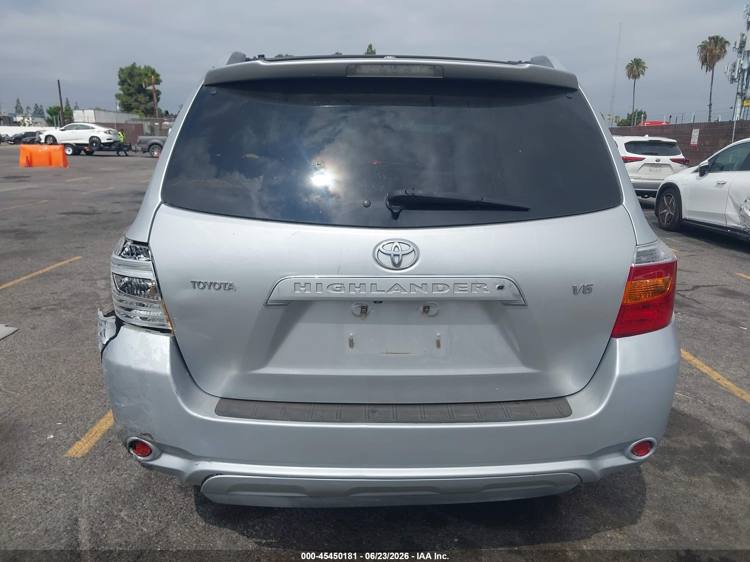 2009 Toyota Highlander Limited Silver vin: JTEDS42A192072475