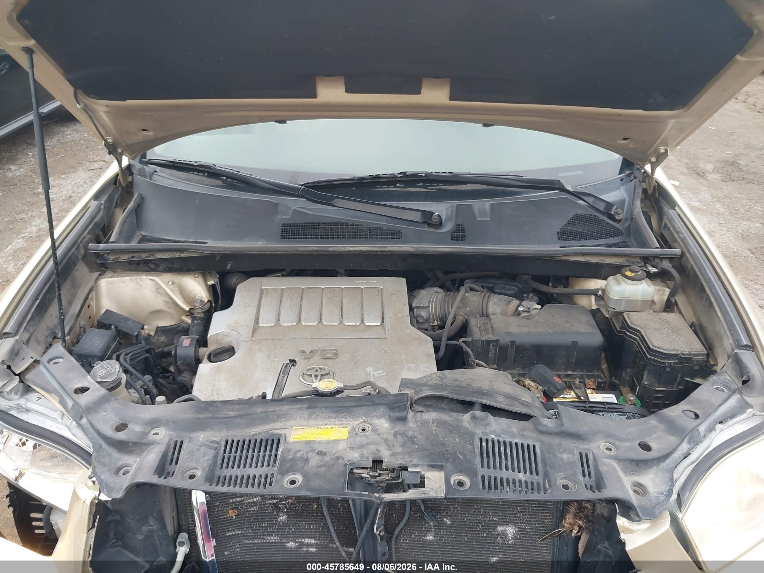 2008 Toyota Highlander Limited Желто-коричневый vin: JTEDS42A282067722