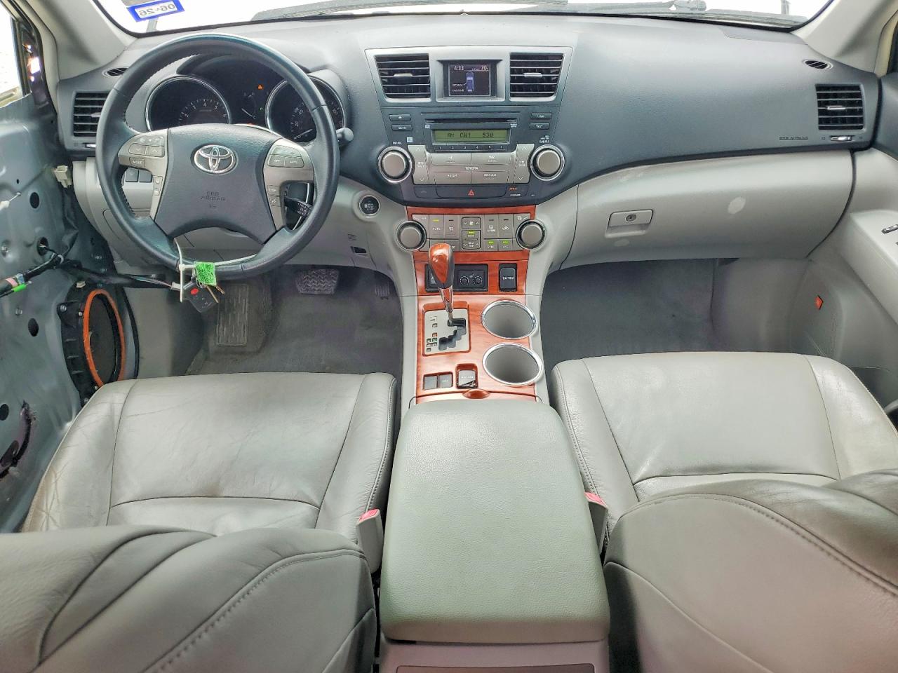 2008 Toyota Highlander Limited Silver vin: JTEDS42A382020960
