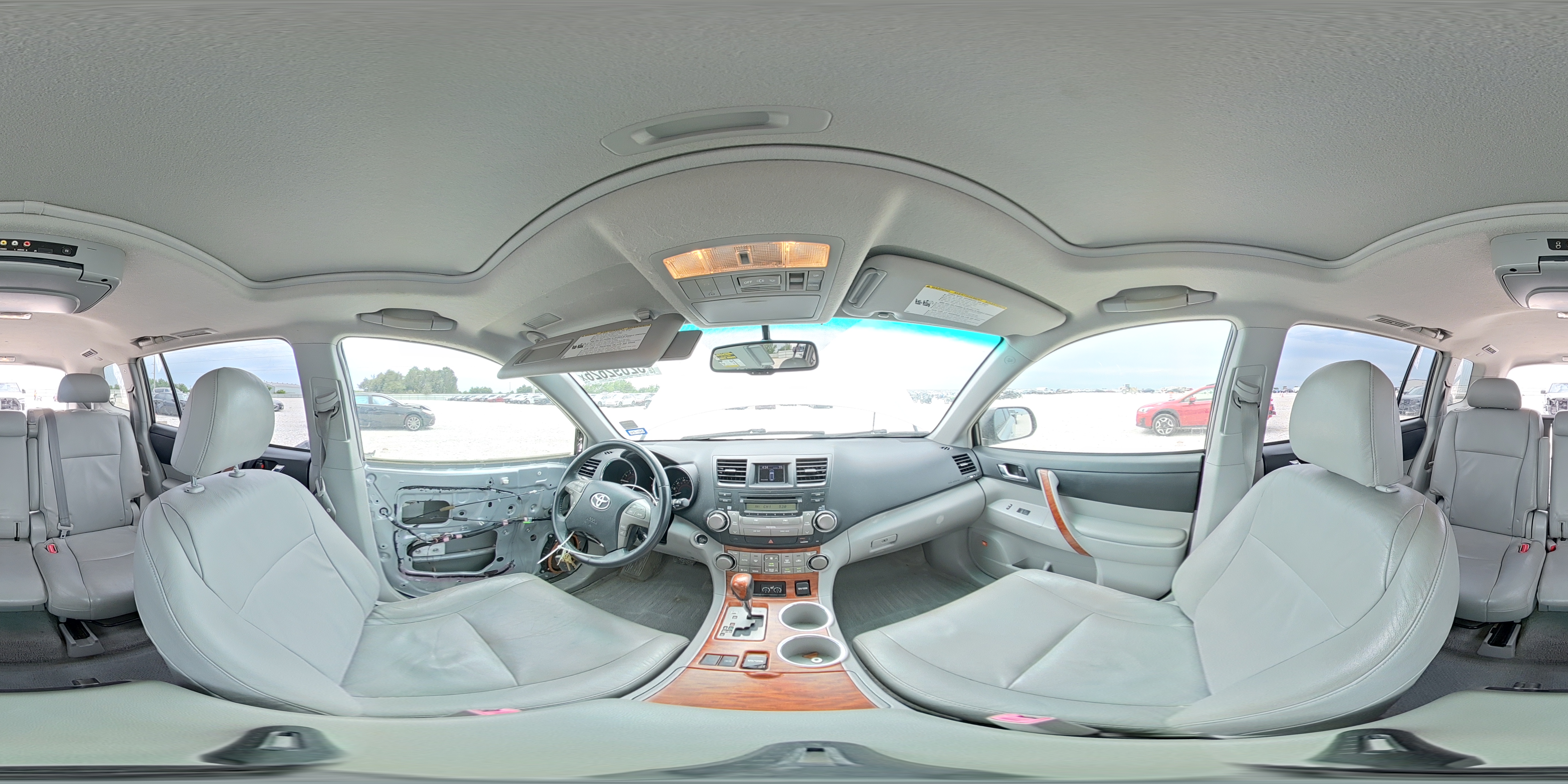 2008 Toyota Highlander Limited Silver vin: JTEDS42A382020960