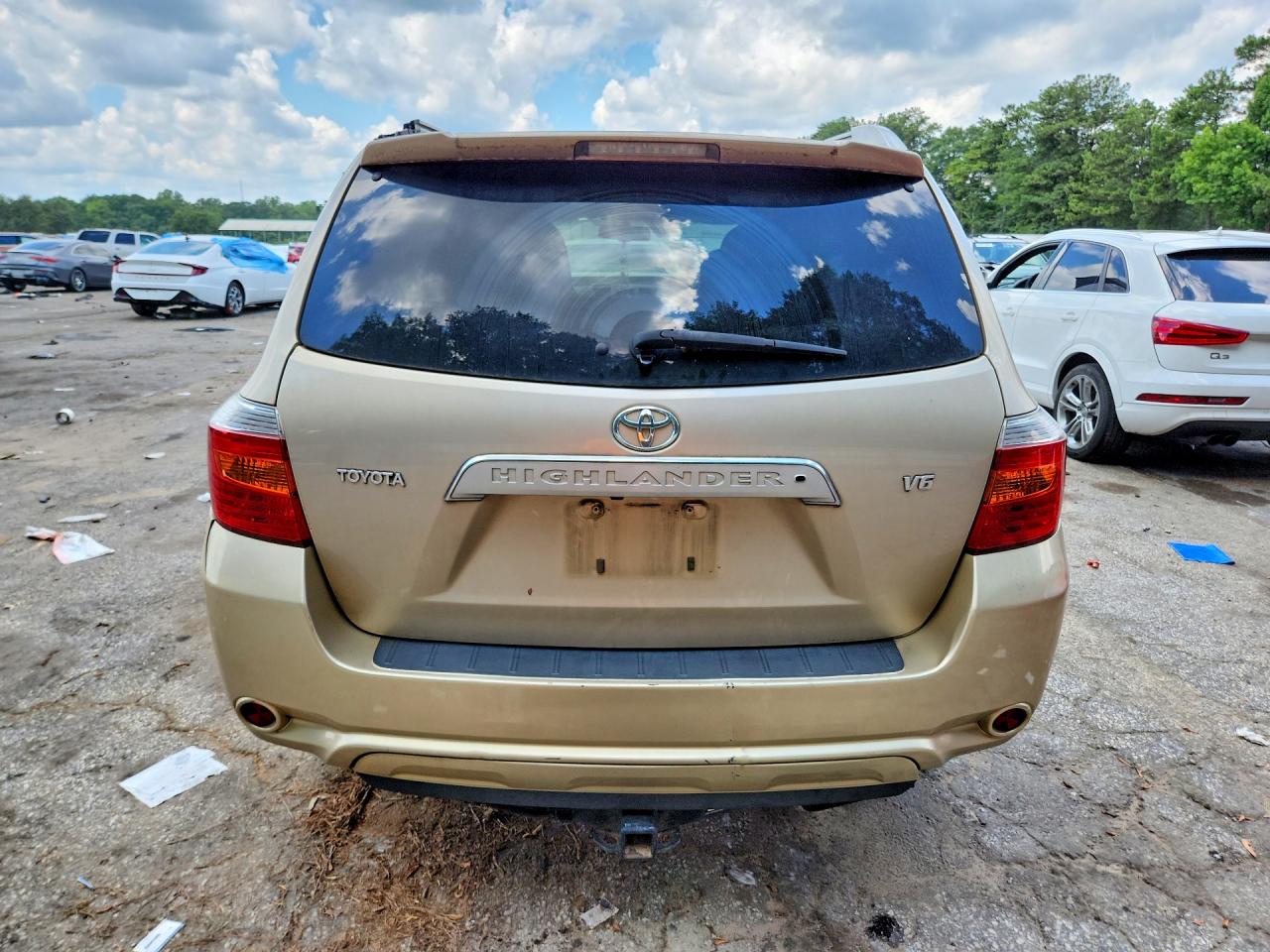 2008 Toyota Highlander Limited Gold vin: JTEDS42A382025754