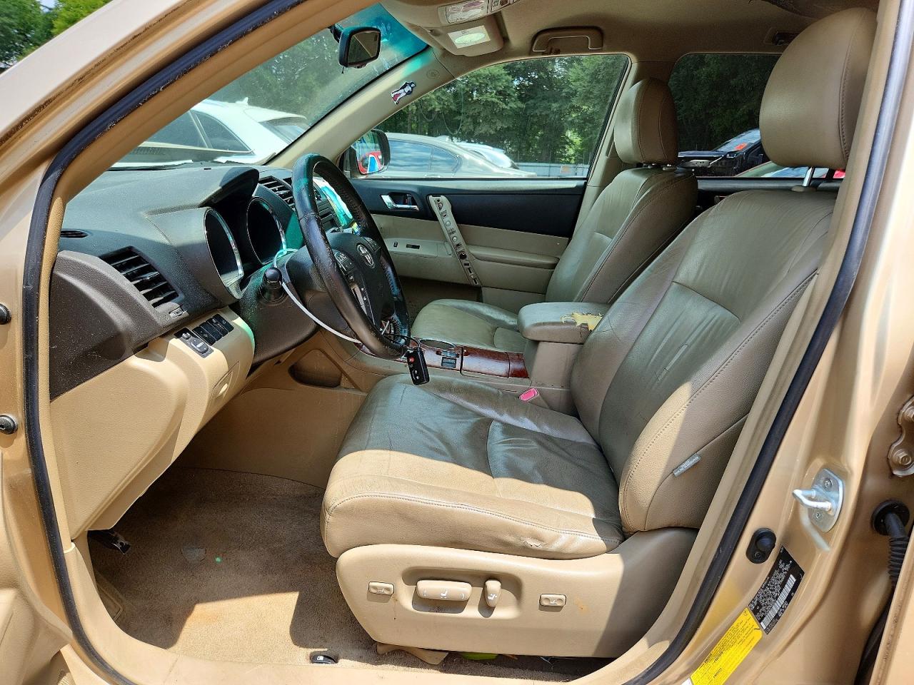 2008 Toyota Highlander Limited Gold vin: JTEDS42A382025754