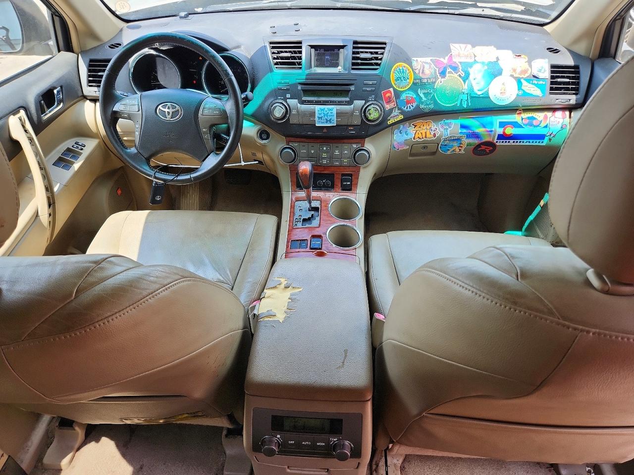 2008 Toyota Highlander Limited Gold vin: JTEDS42A382025754