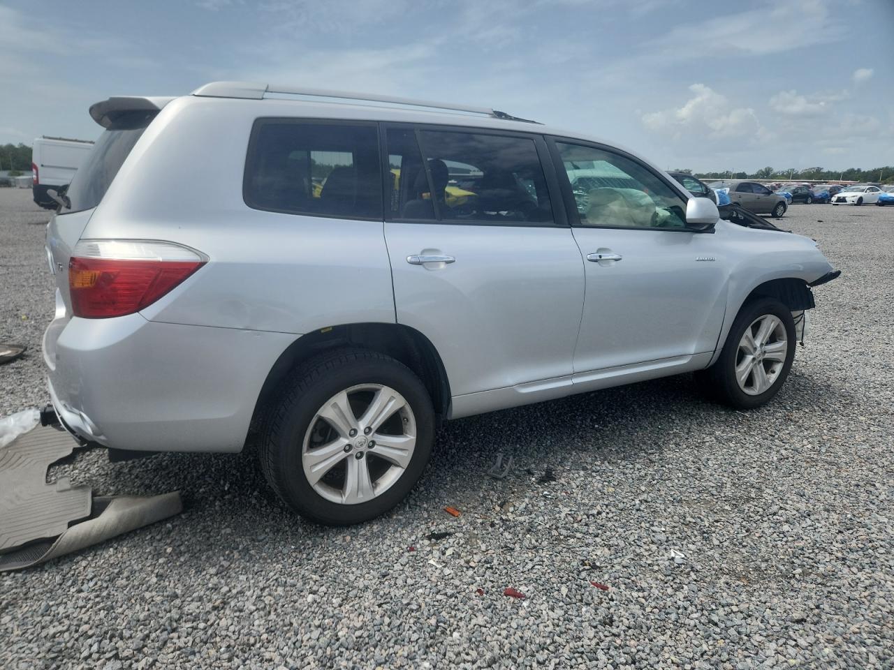 2009 Toyota Highlander Limited Серебряный vin: JTEDS42A392092016