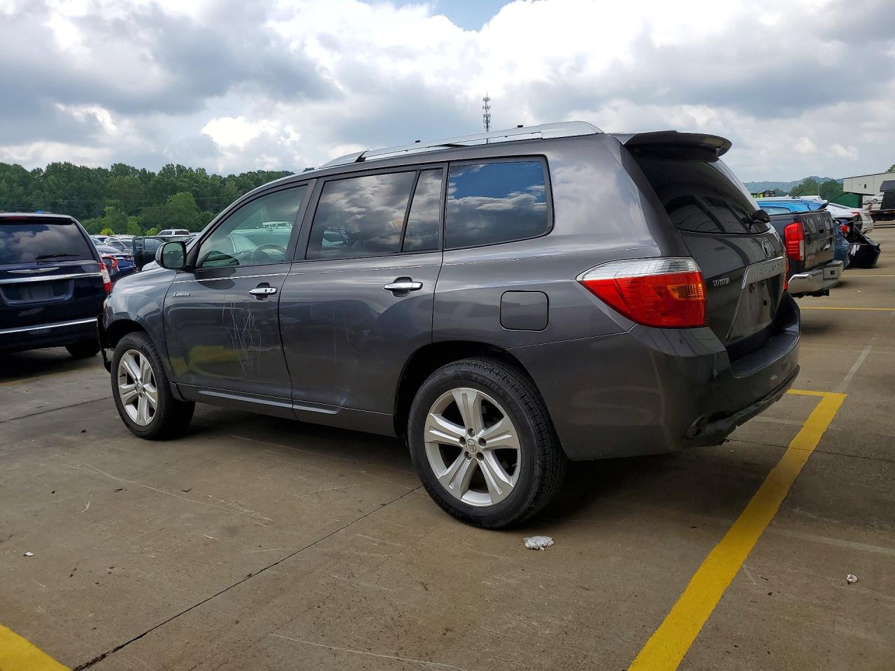 2008 Toyota Highlander Limited Gray vin: JTEDS42A482006212