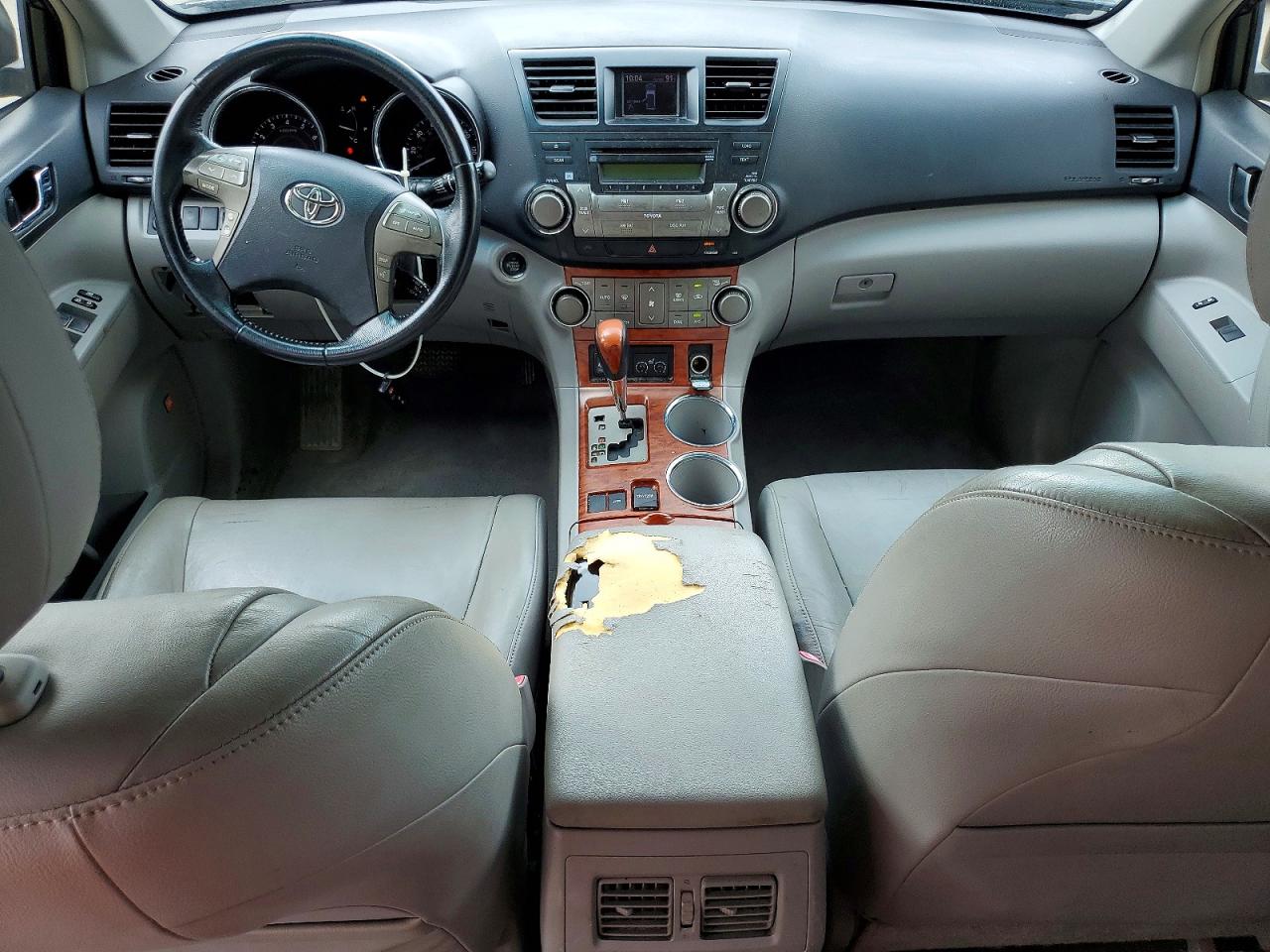 2008 Toyota Highlander Limited Gray vin: JTEDS42A482006212
