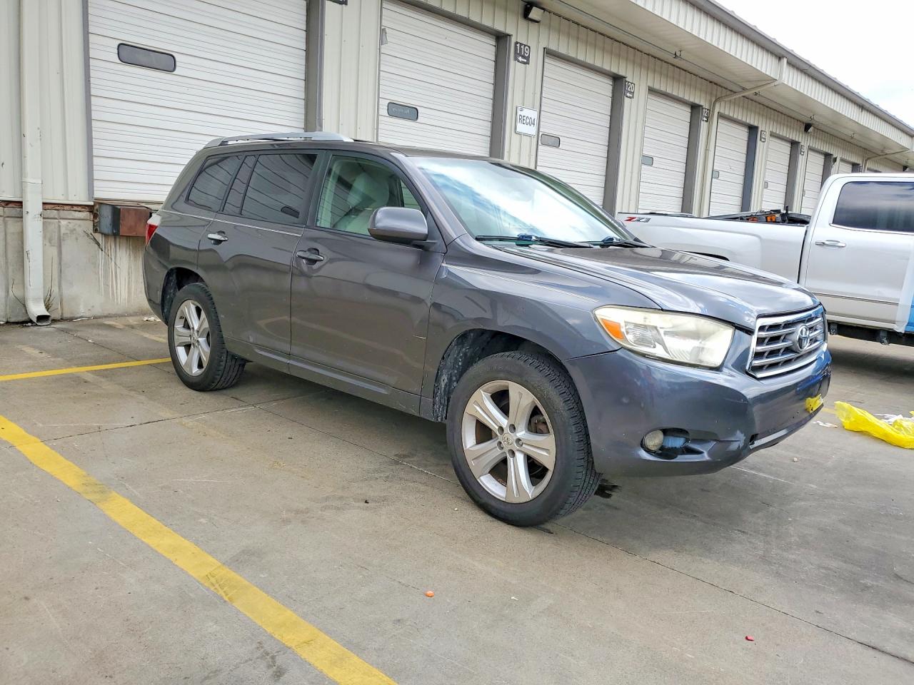 2008 Toyota Highlander Limited Gray vin: JTEDS42A482006212