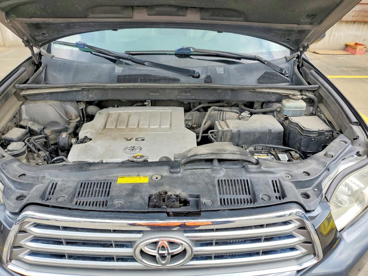 2008 Toyota Highlander Limited Gray vin: JTEDS42A482006212