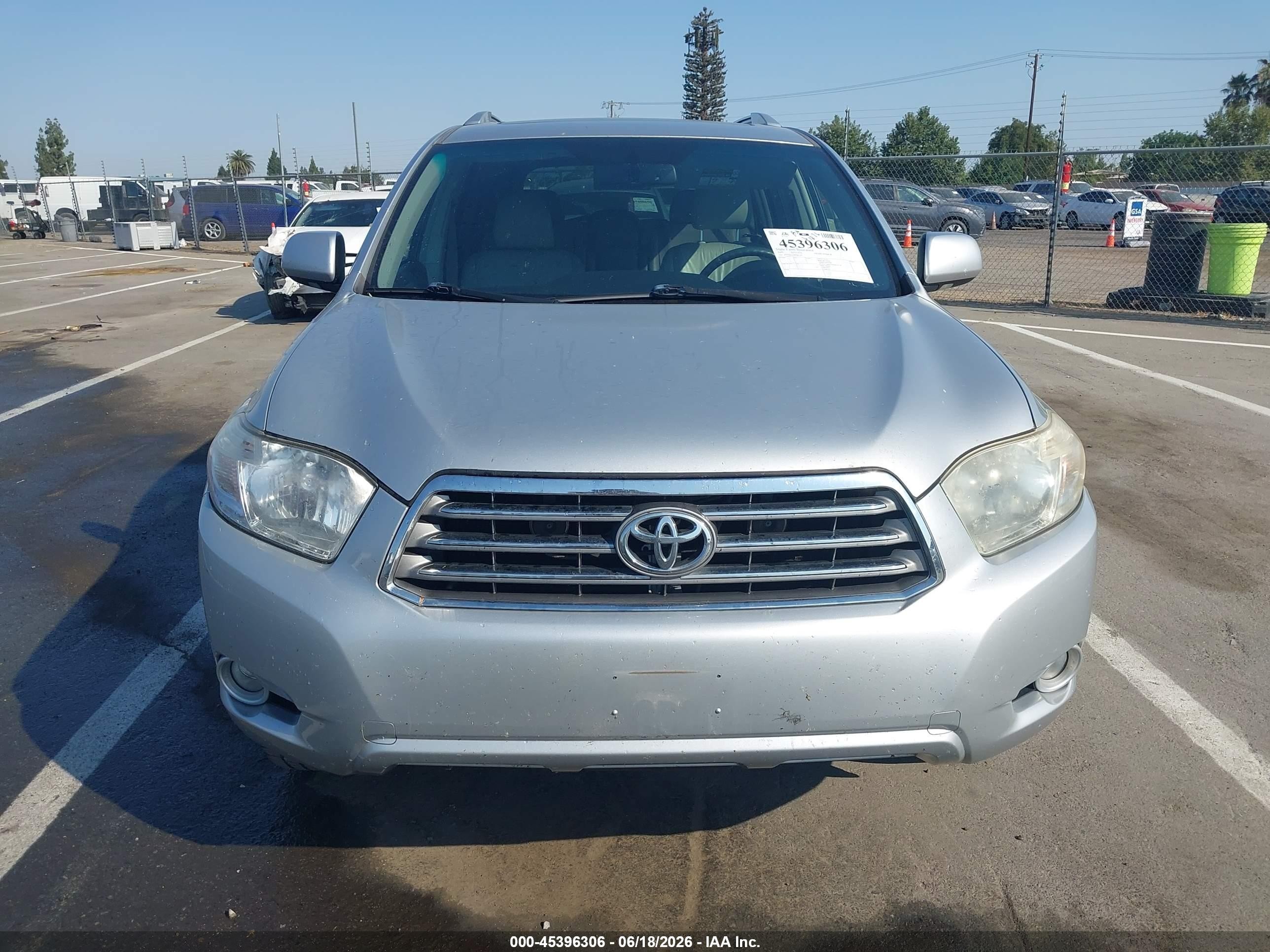2009 Toyota Highlander Limited Silver vin: JTEDS42A492087195