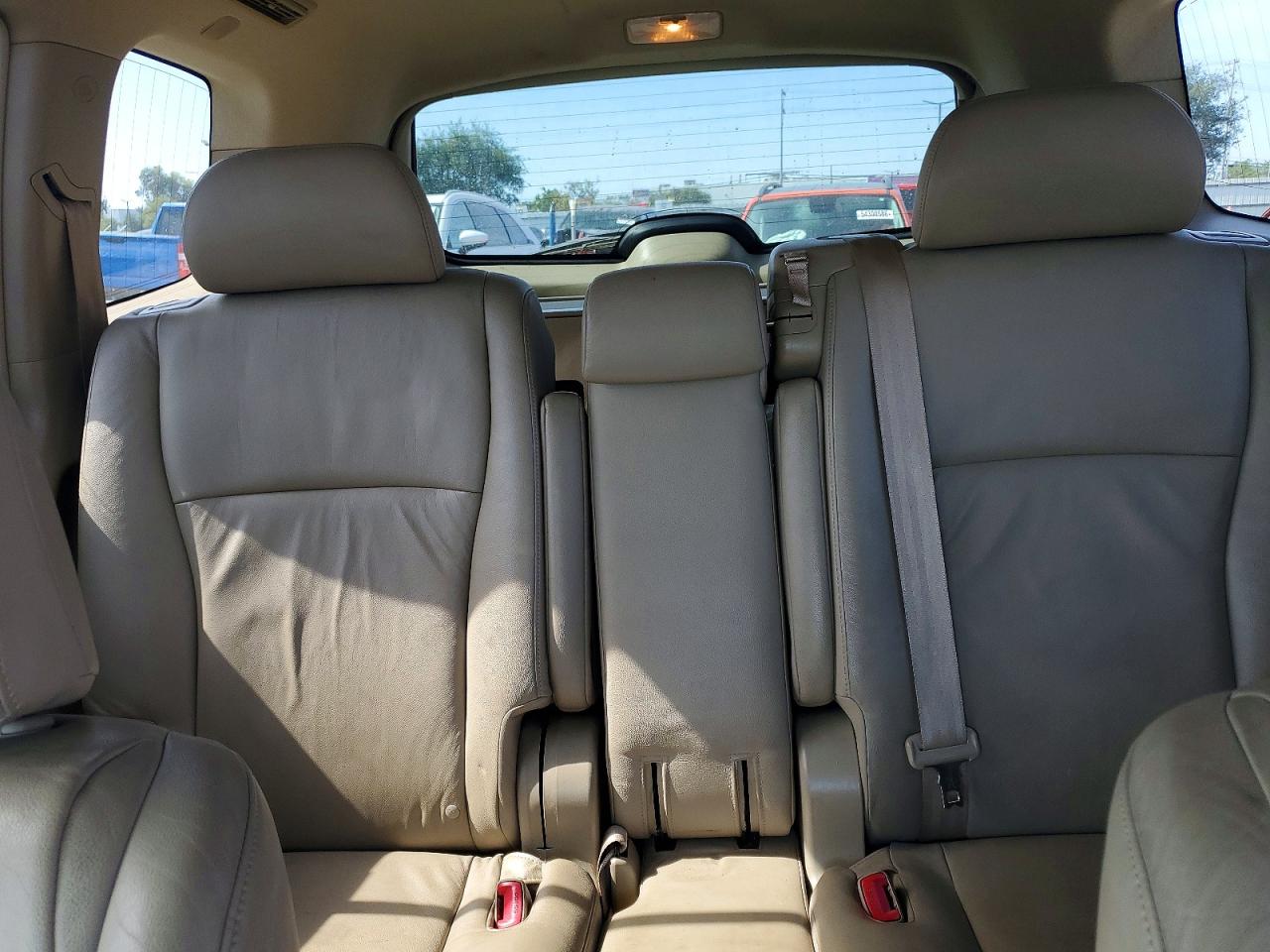 2008 Toyota Highlander Limited Blue vin: JTEDS42A582008812